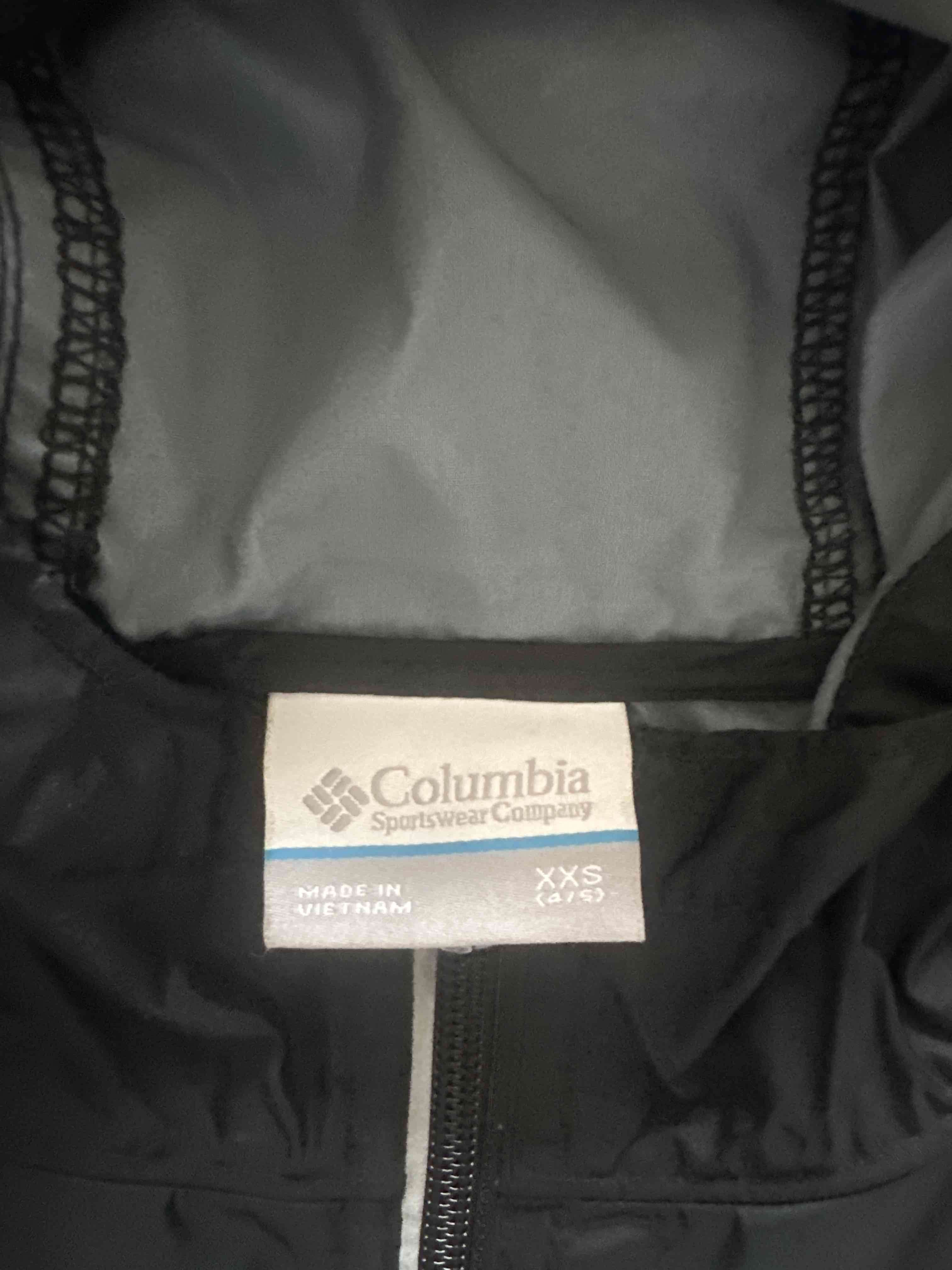 Chaqueta impermeable negra Columbia de niño - miniatura 3