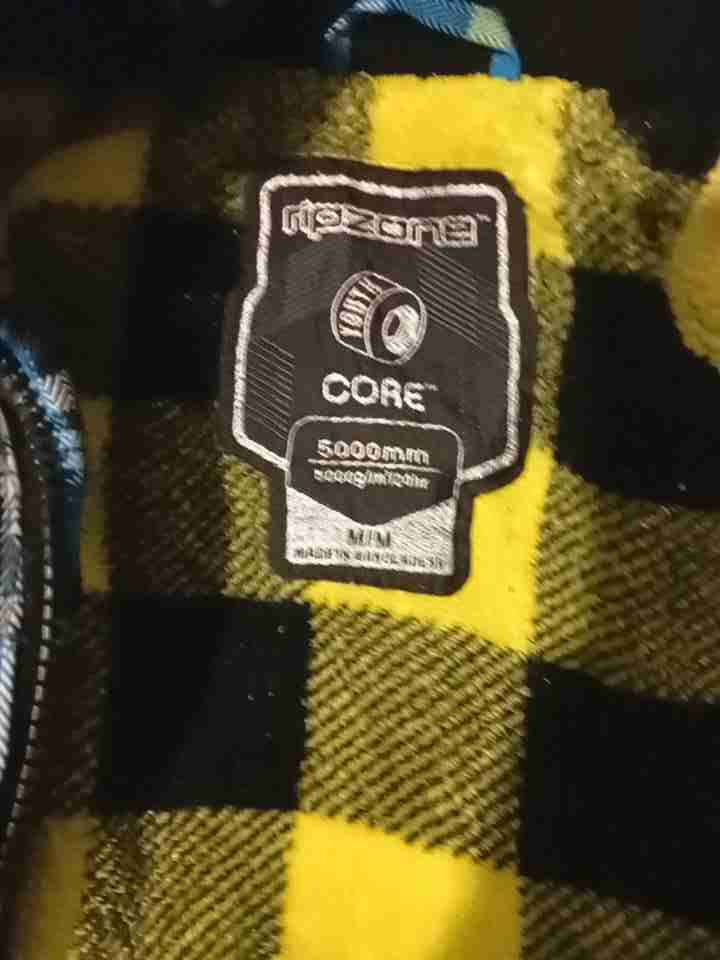 Chaqueta a cuadros azul y verde - miniatura 4