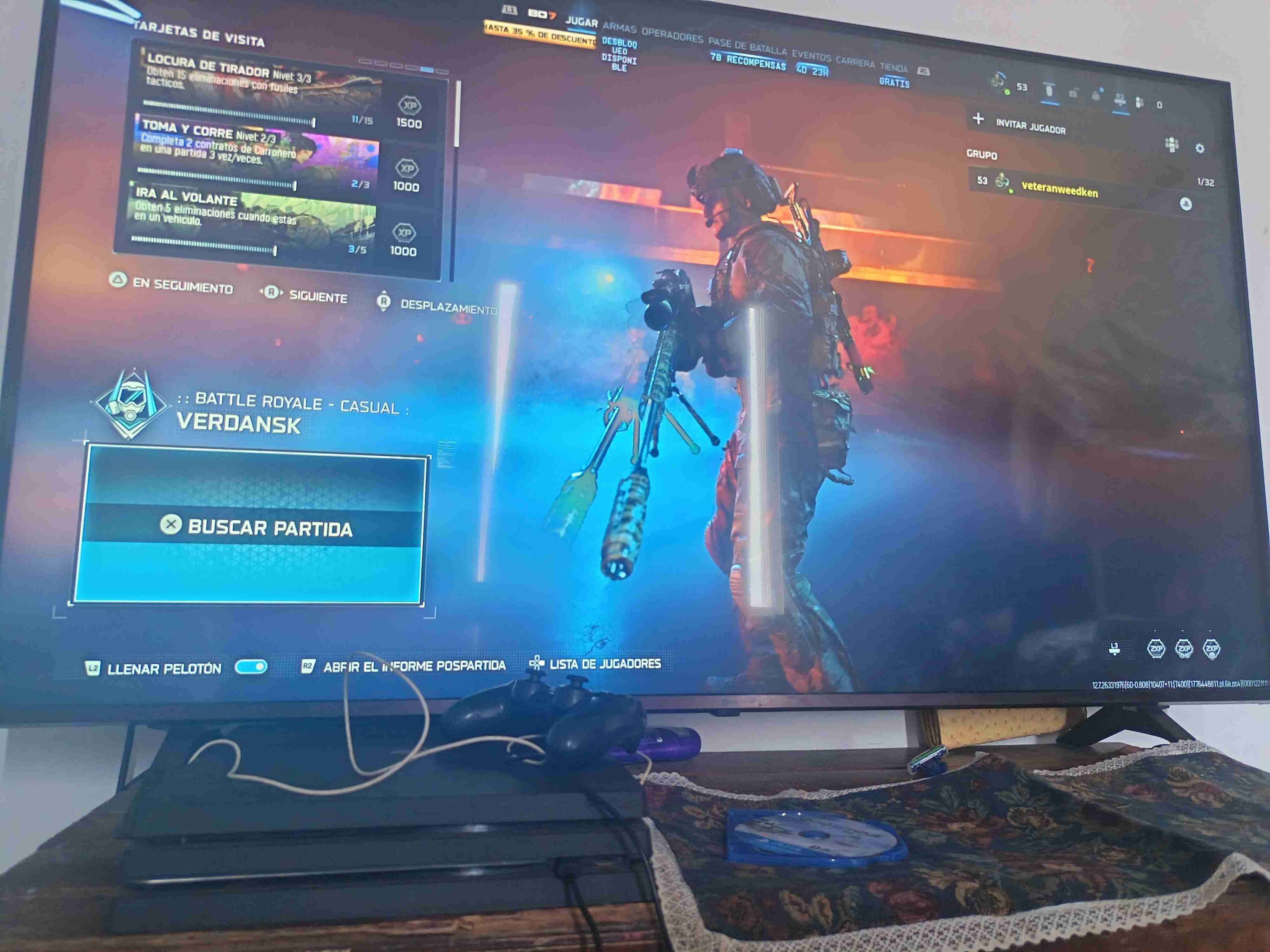 Control Sony PS4 usado - miniatura 4