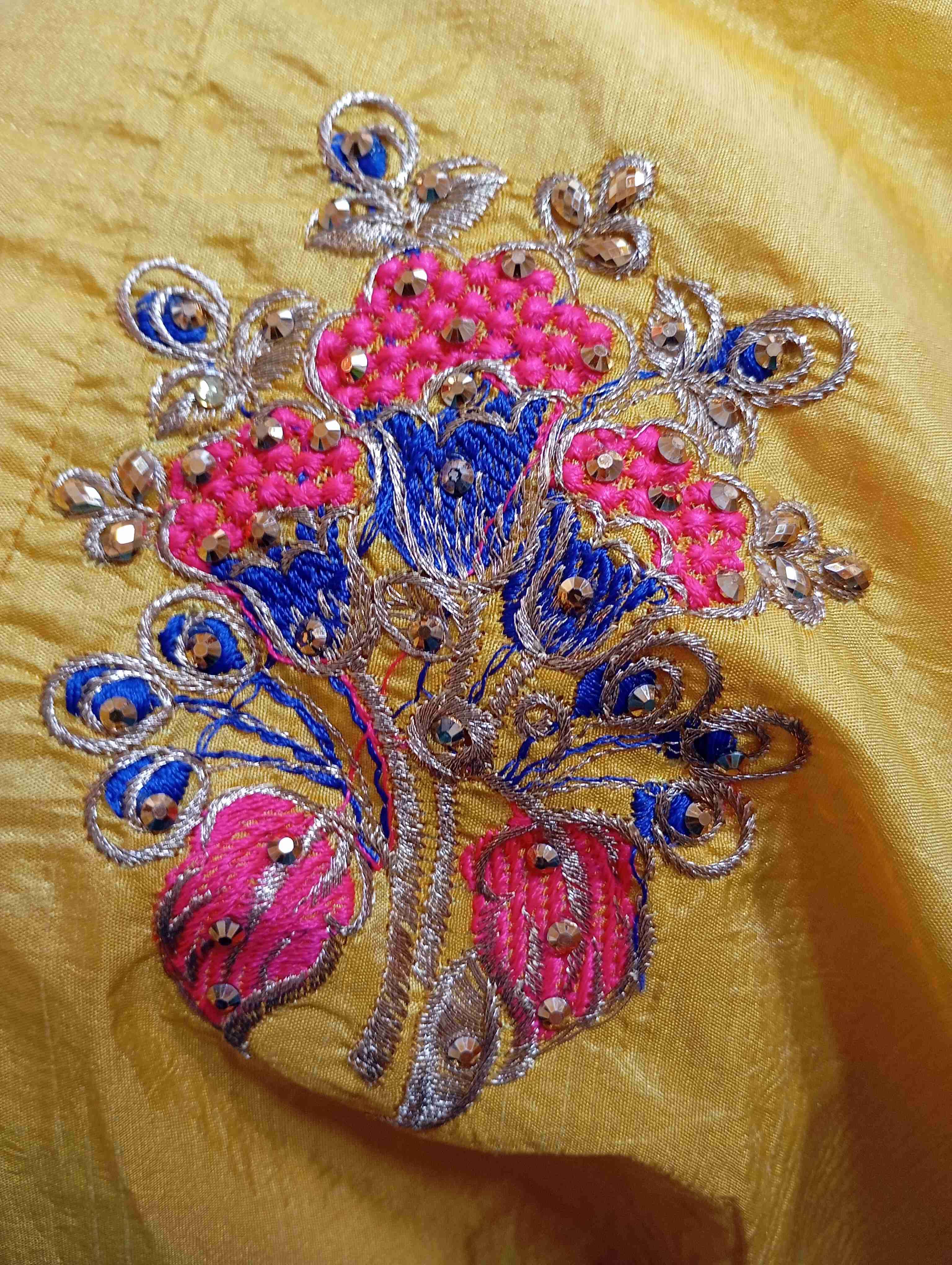 Falda de la india, bordada - miniatura 2