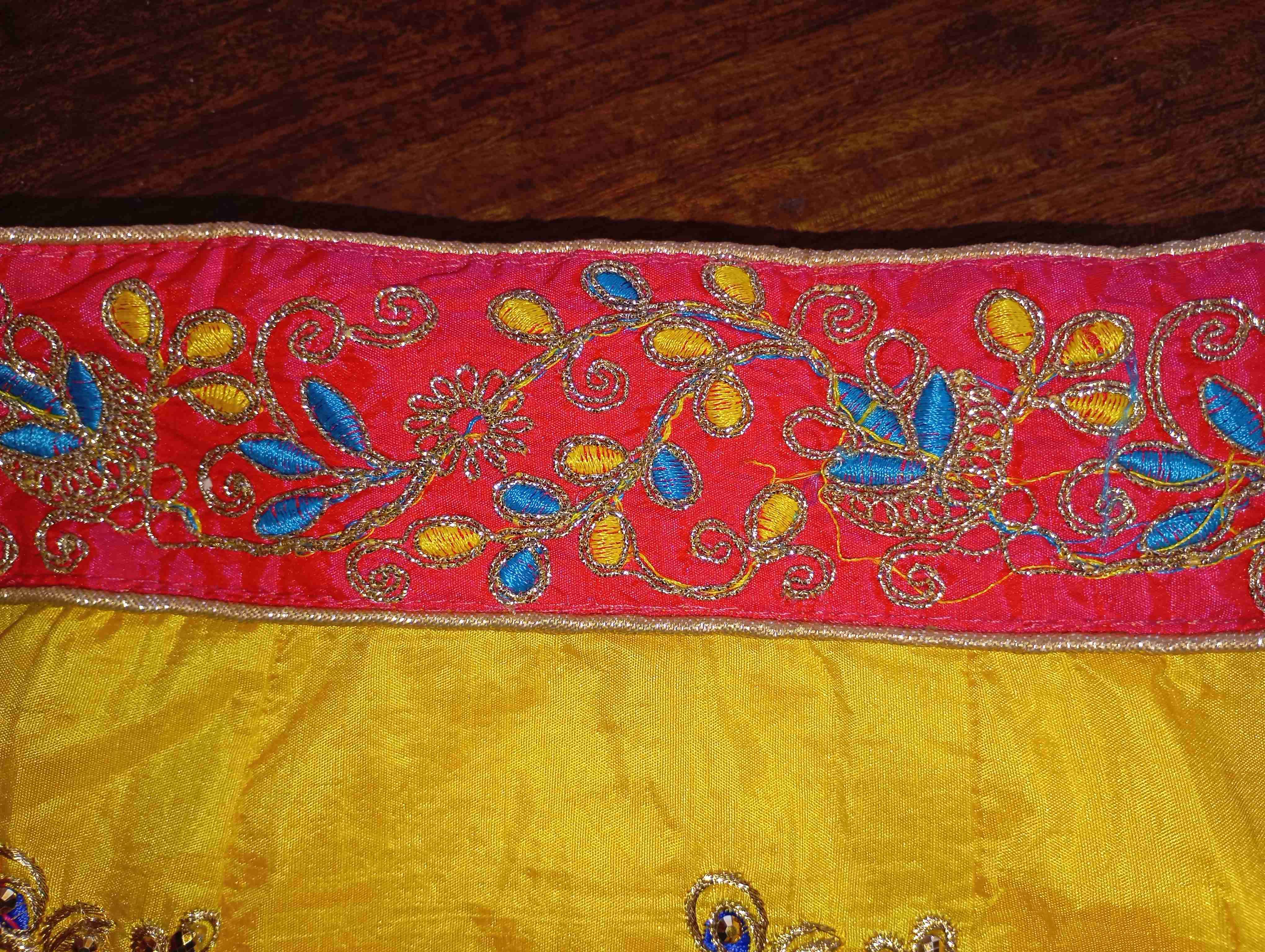 Falda de la india, bordada - miniatura 3