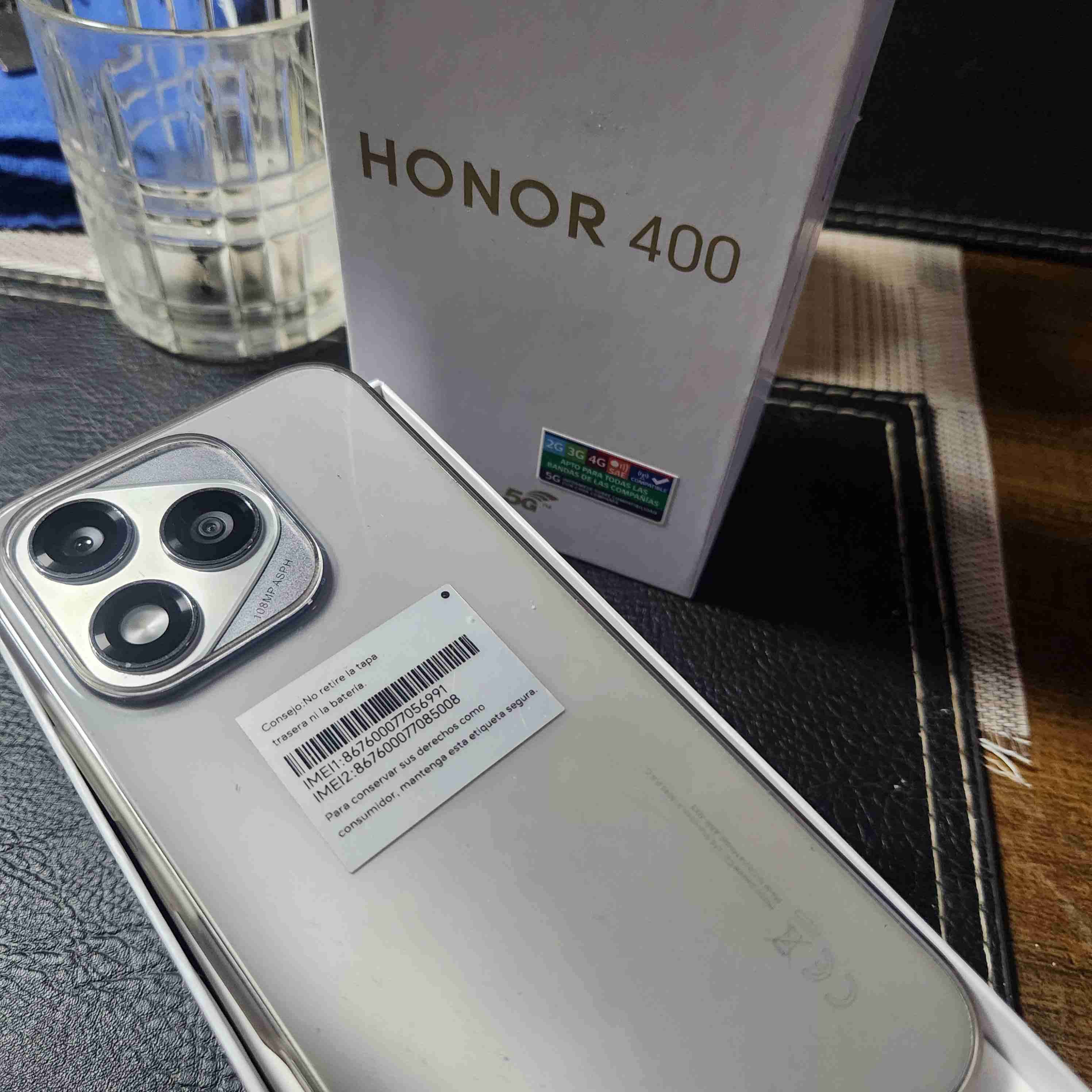 Smartphone Honor blanco - miniatura 2