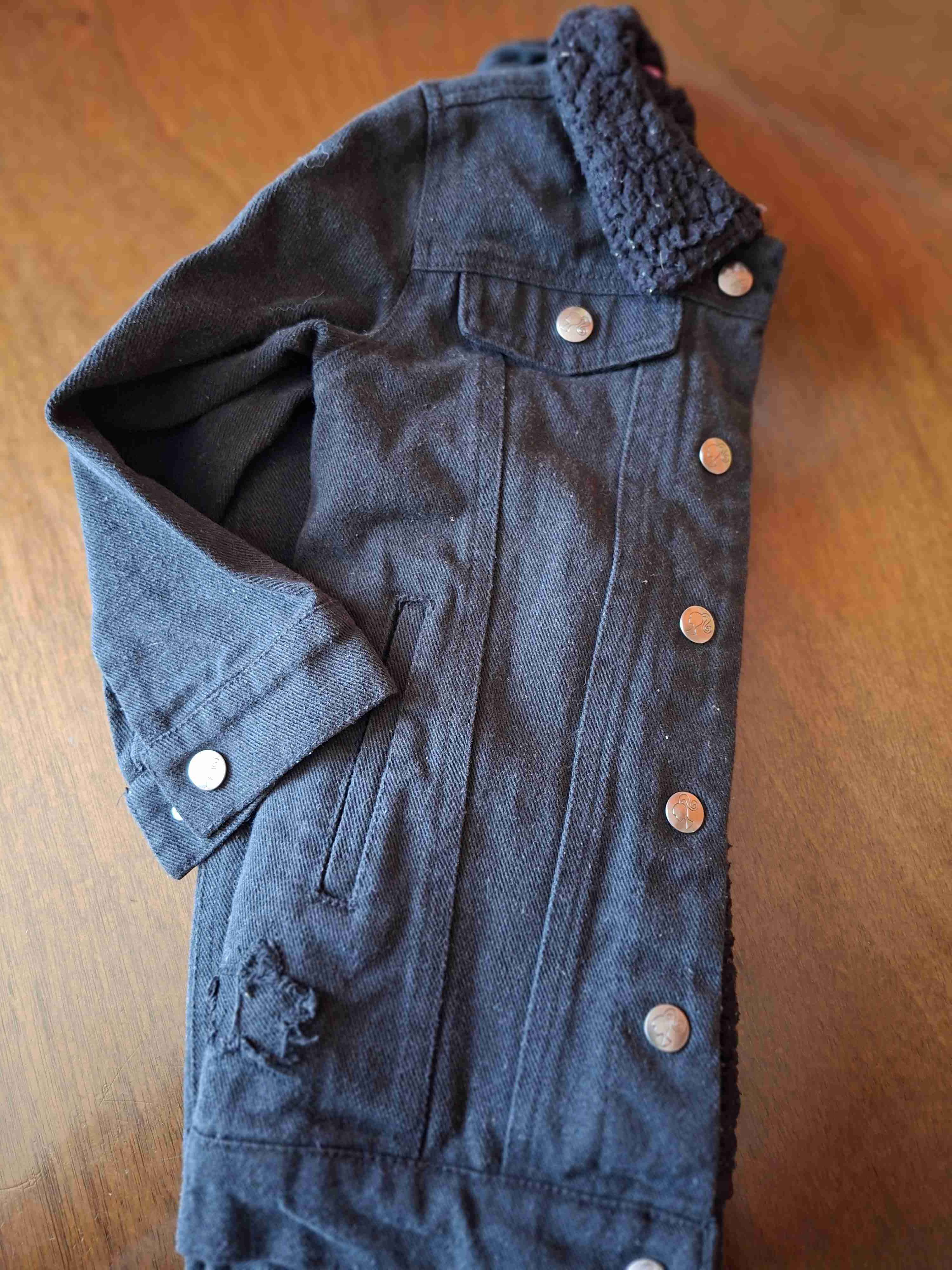 Chaqueta negra con forro - miniatura 3