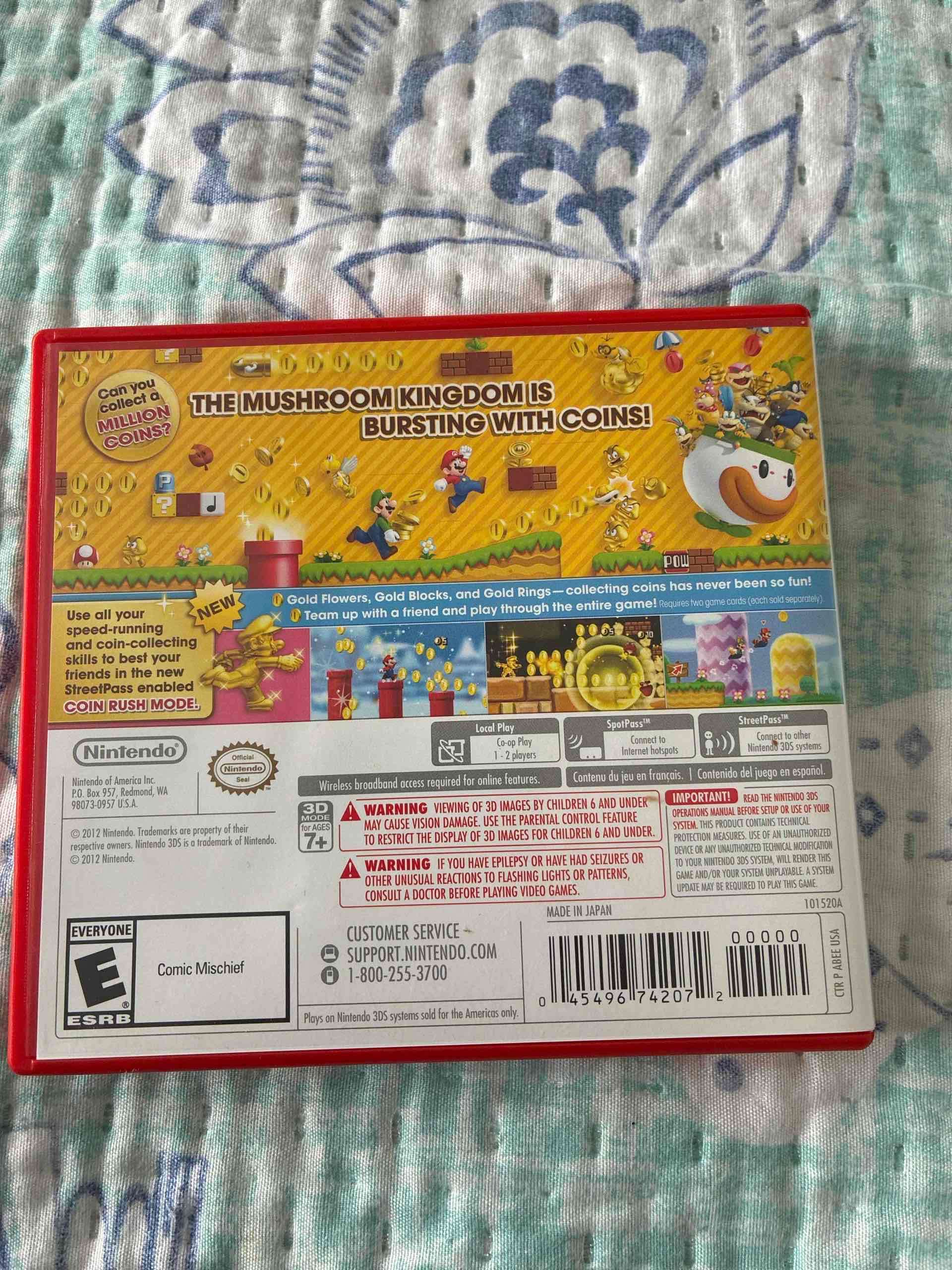 Juego New Super Mario Bros 2 Nintendo 3DS - miniatura 2