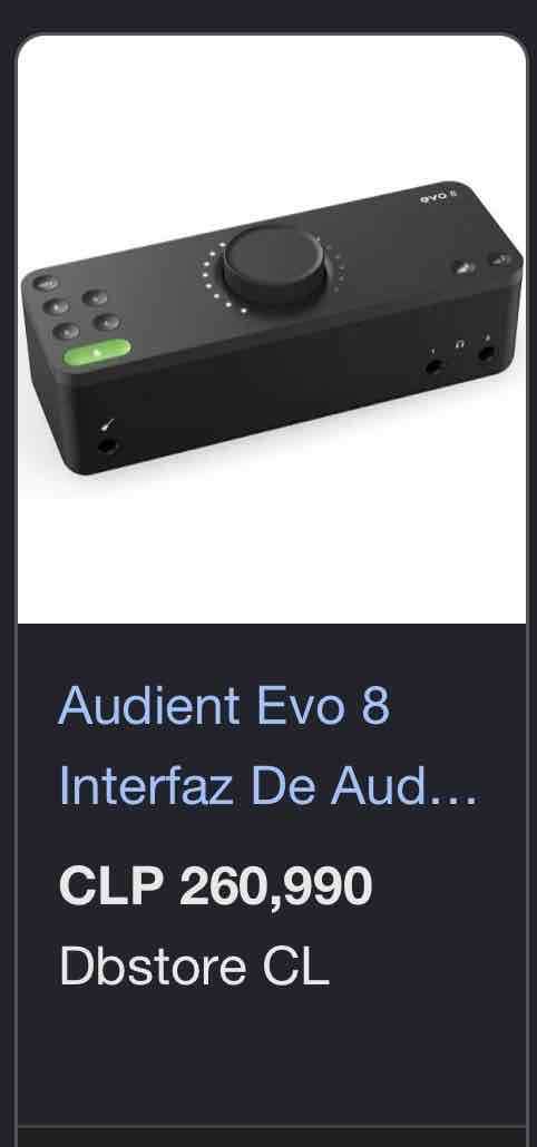Interfaz de audio EVO 8 - miniatura 2