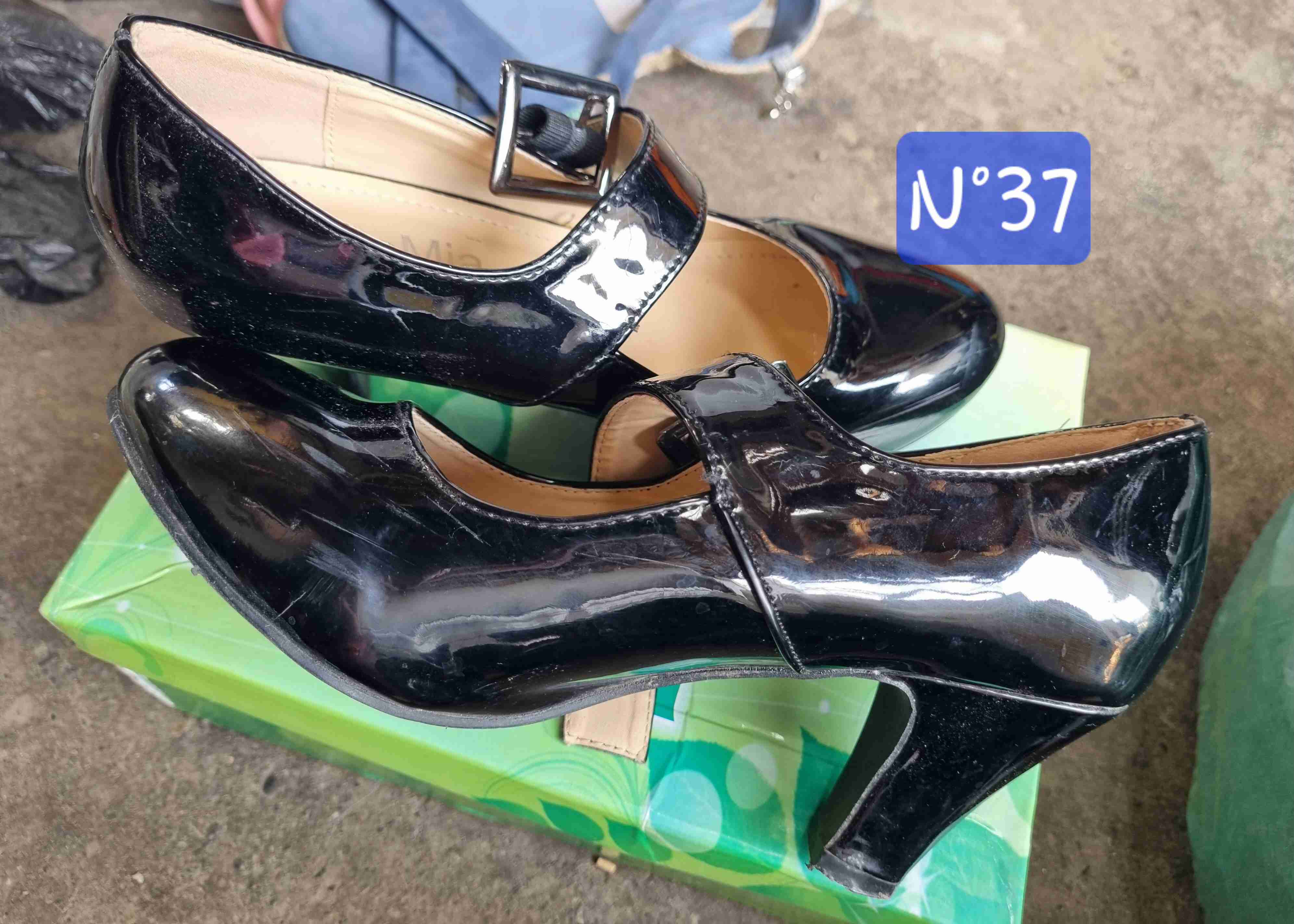 Zapatos de baile negro talla 32 - miniatura 2