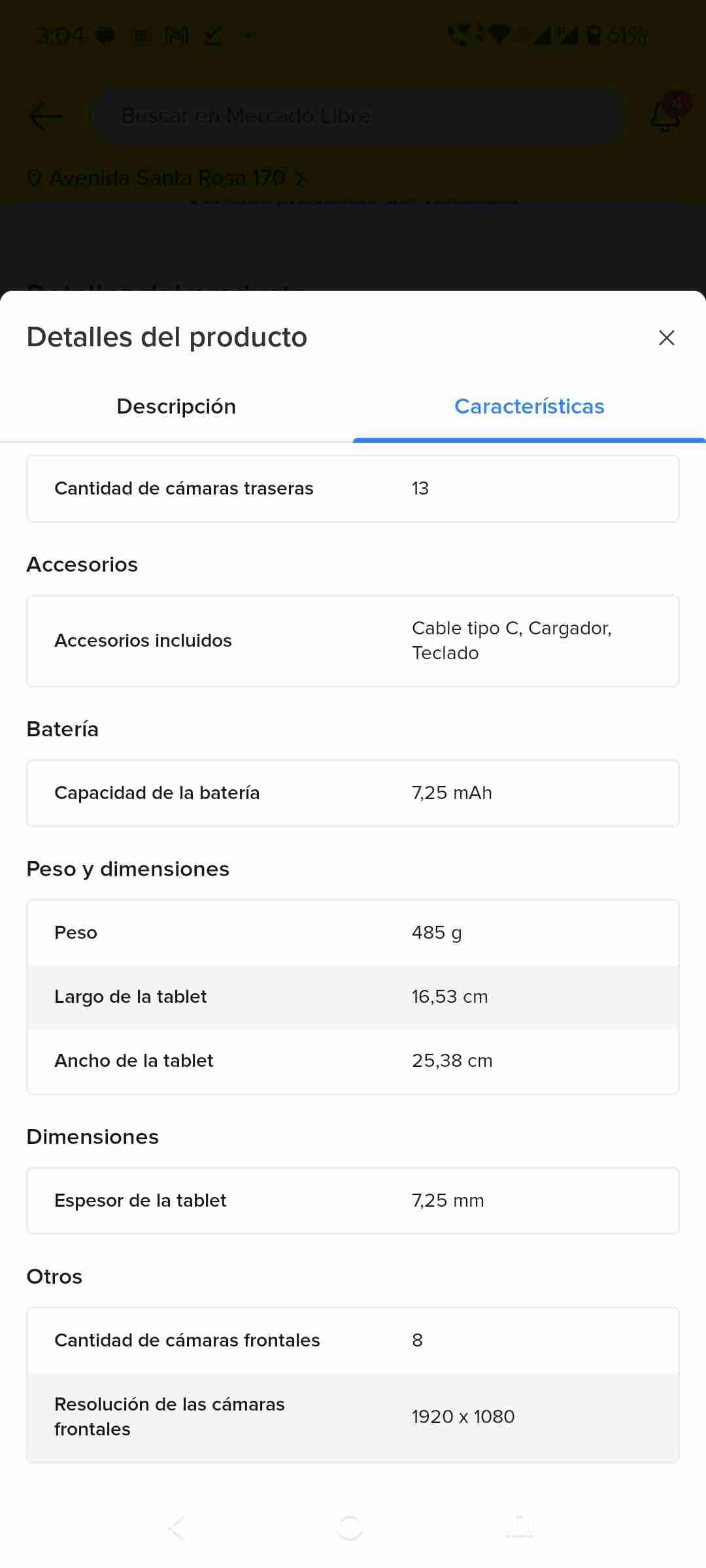 Tablet con teclado desmontable - miniatura 3