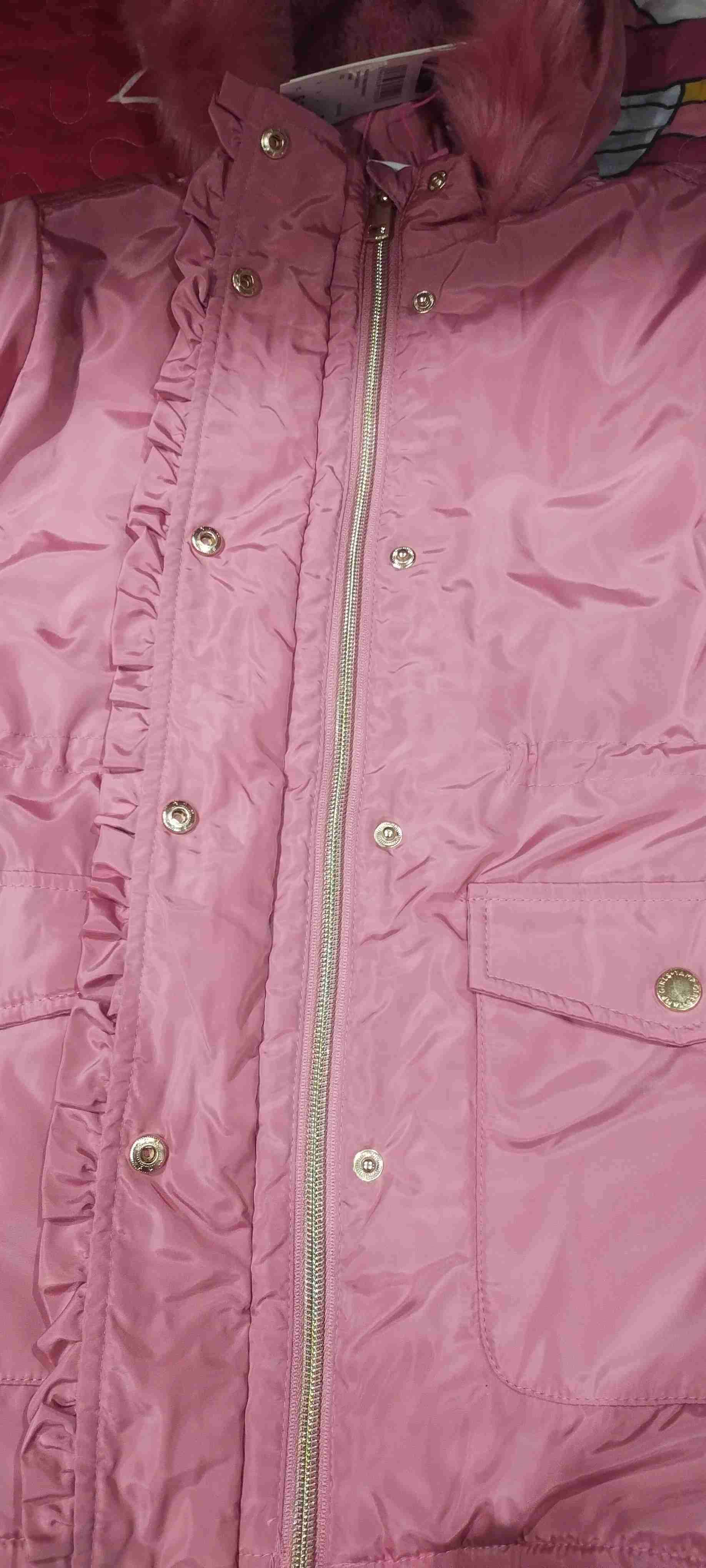 Parka rosada con capucha - miniatura 2