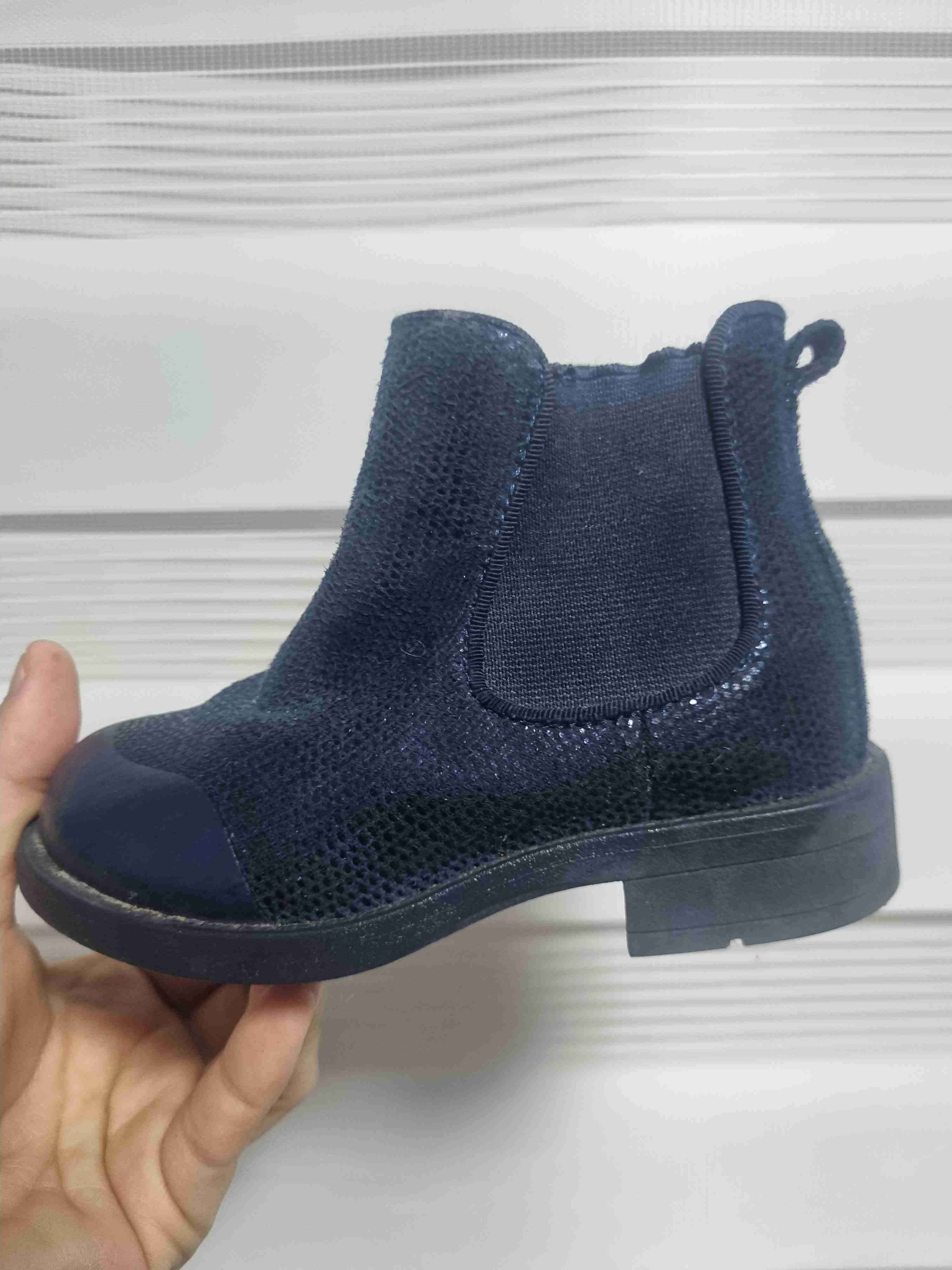 Botín azul metálico niña - miniatura 2