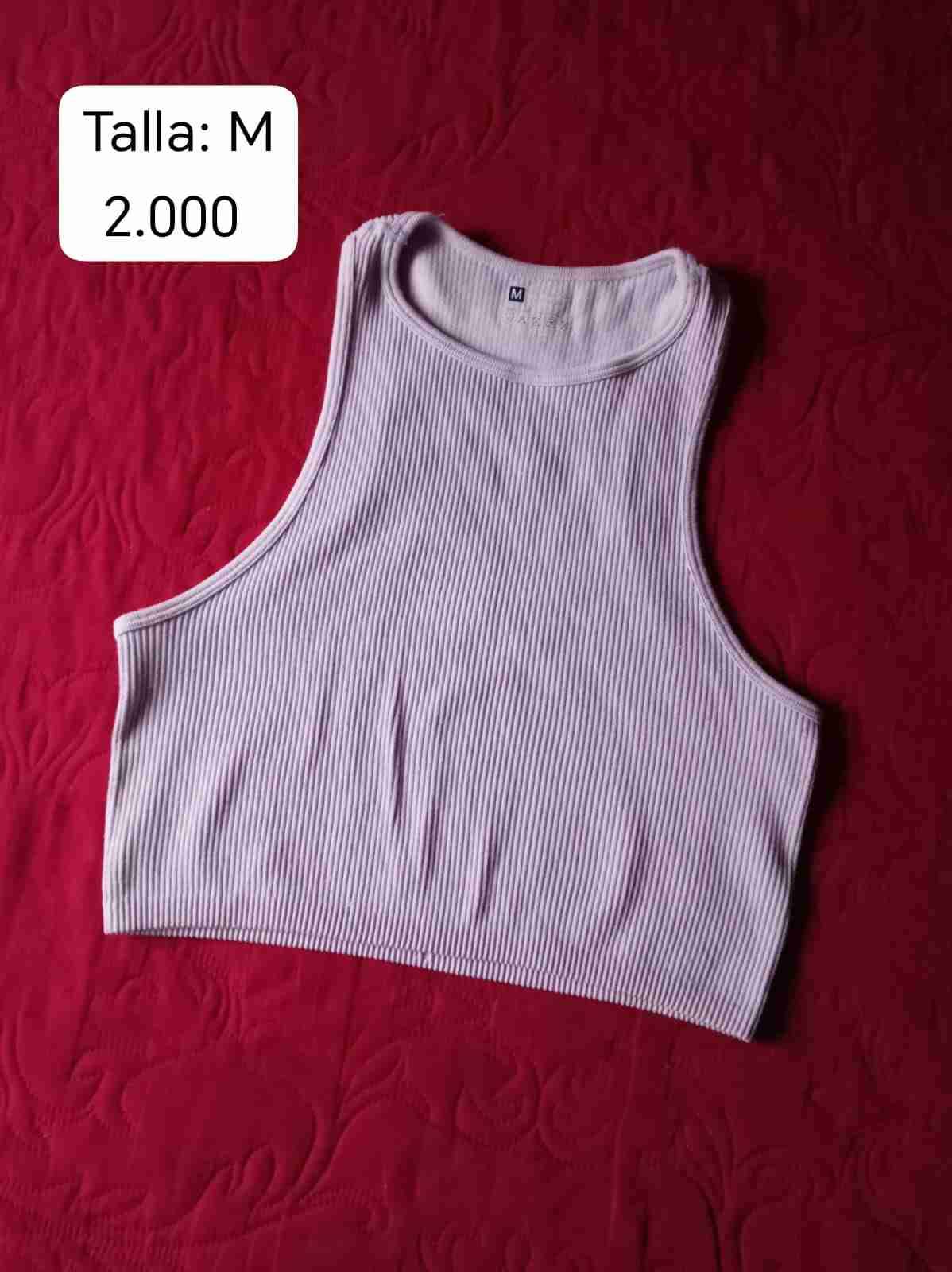 Top blanco sin mangas - miniatura 4