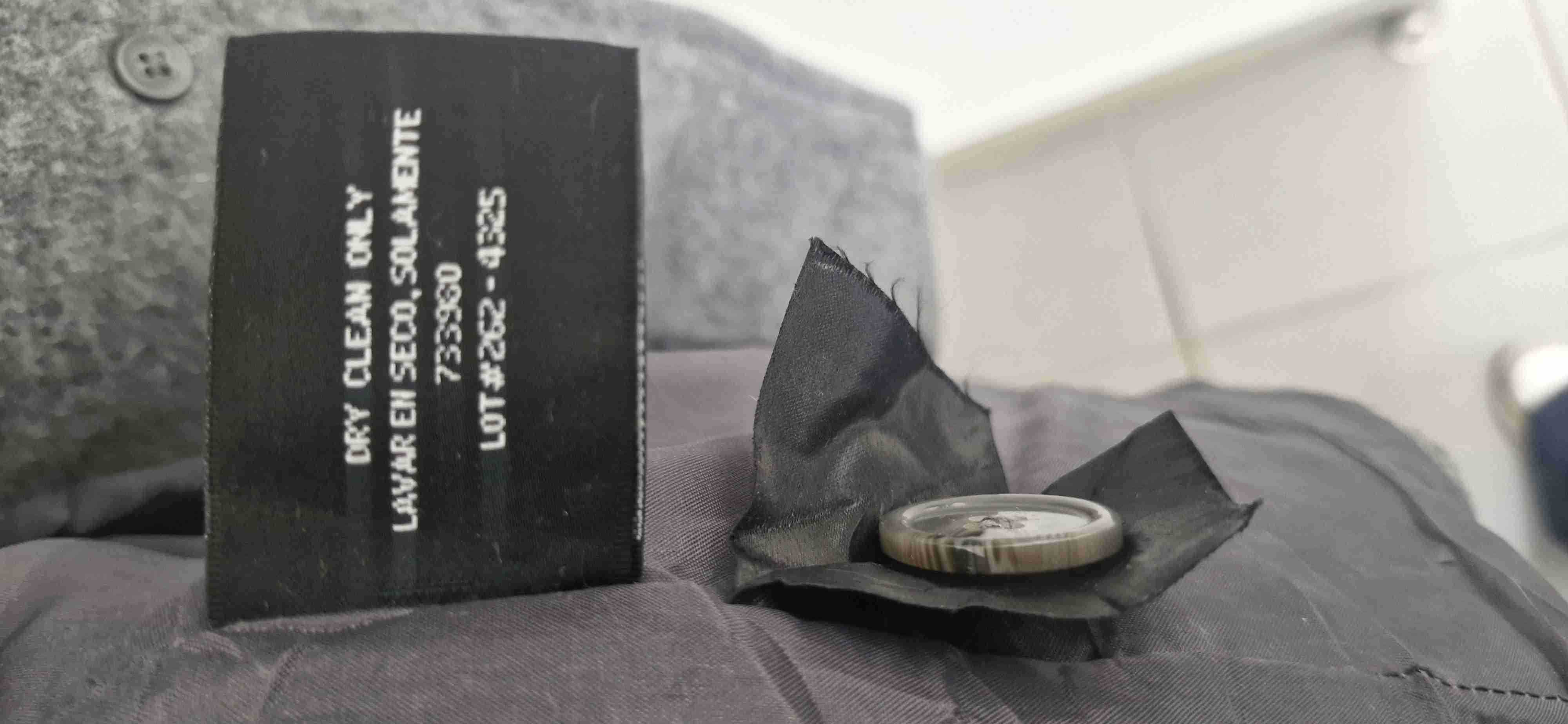 Abrigo de Lana East 5th - Gris Jaspeado XL - miniatura 2