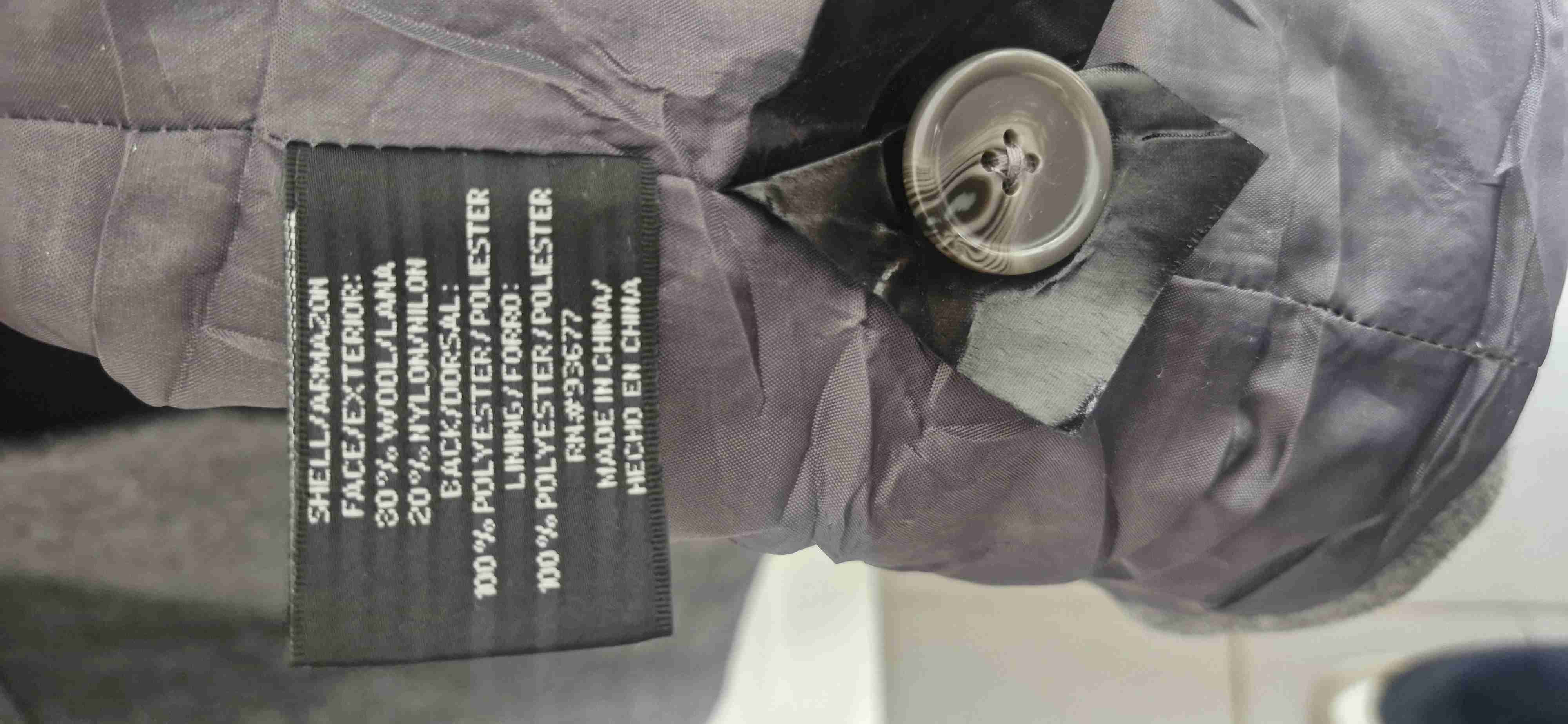 Abrigo de Lana East 5th - Gris Jaspeado XL - miniatura 4