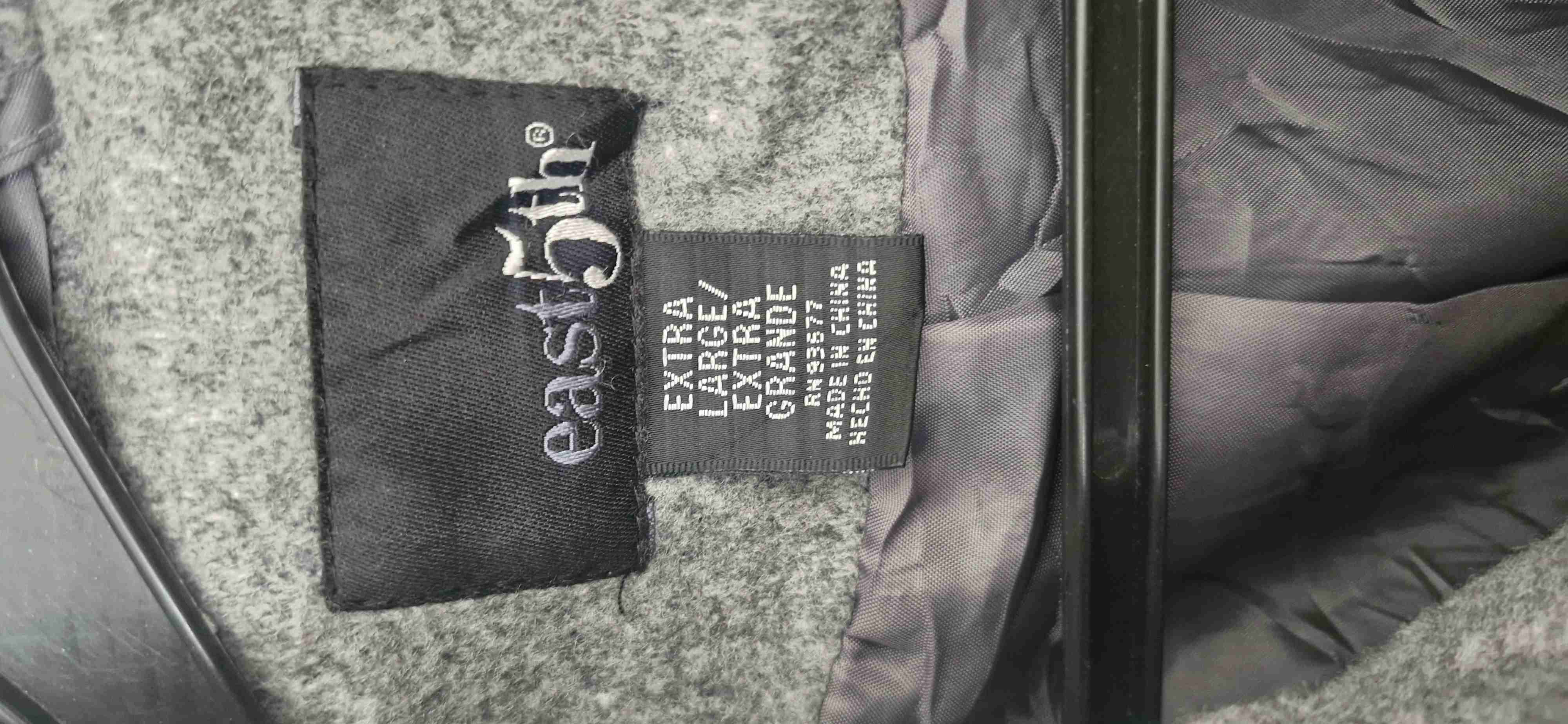 Abrigo de Lana East 5th - Gris Jaspeado XL - miniatura 5