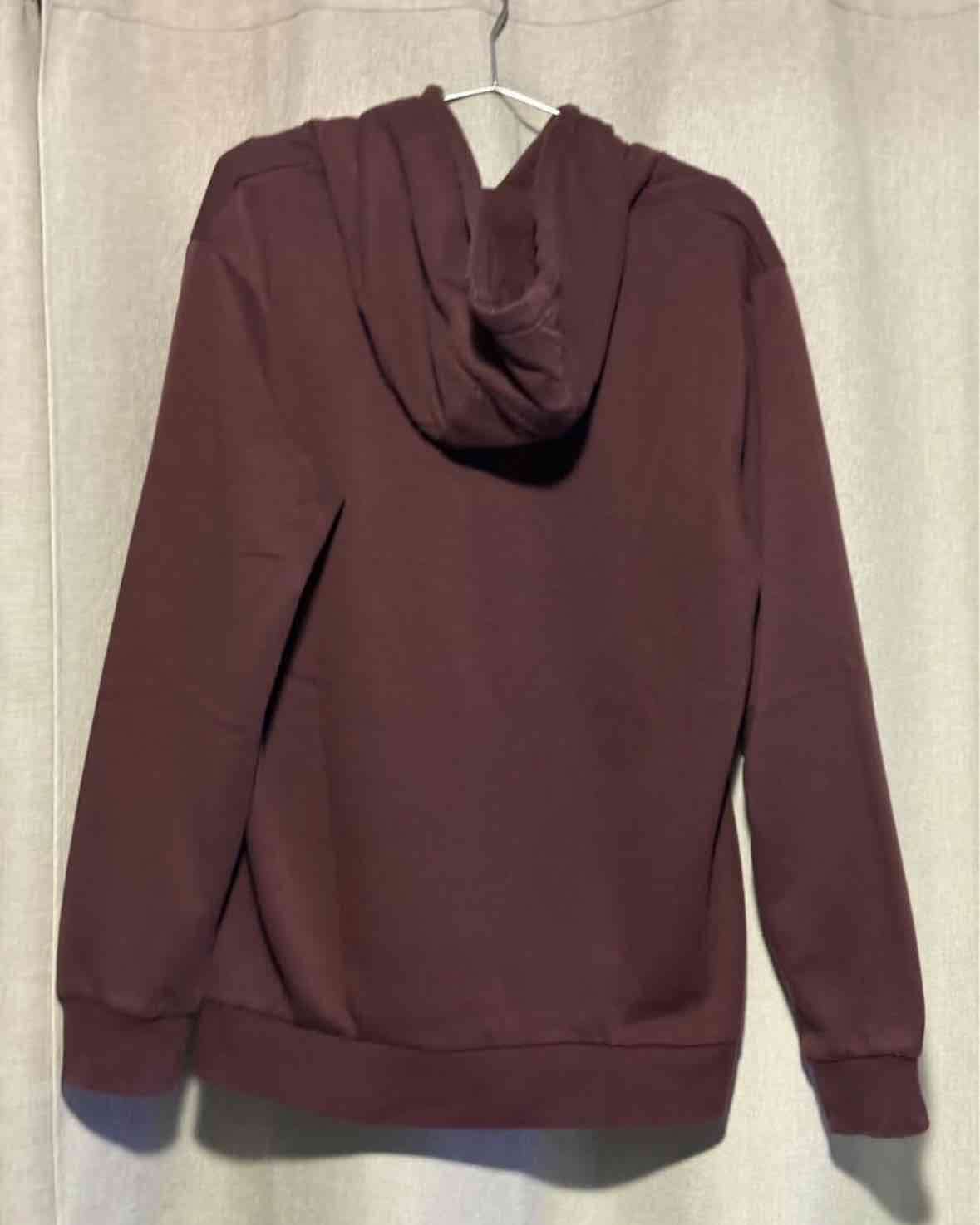 Hoodie burdeo XL - miniatura 2