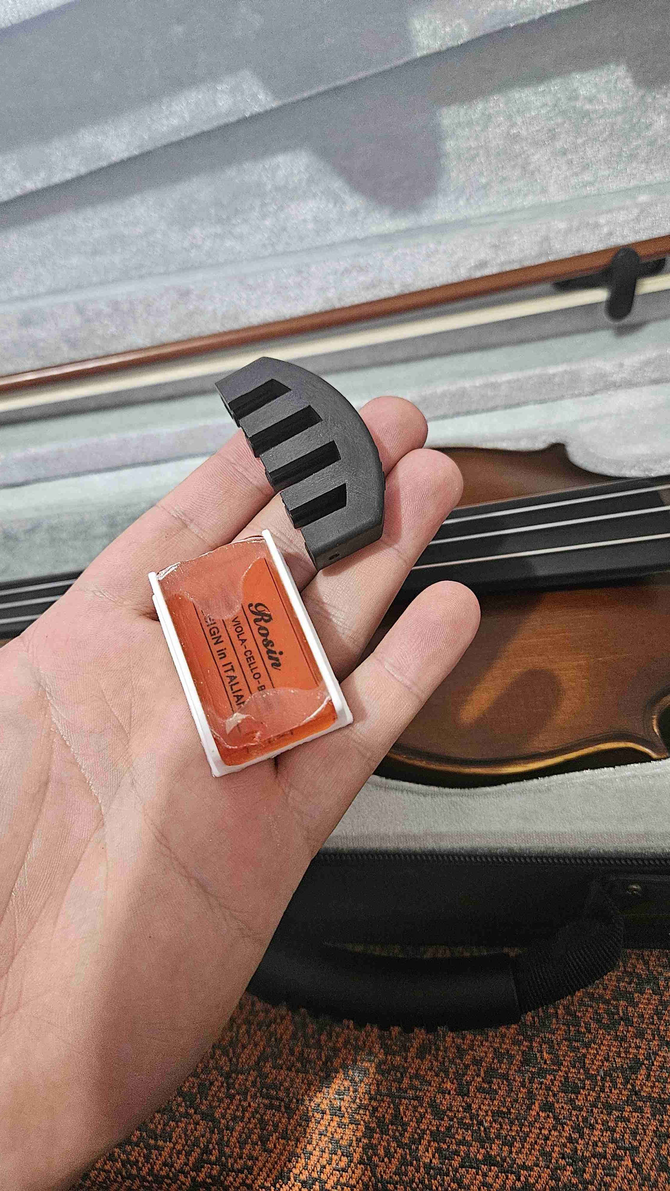 Violín Apresto envejecido con estuche incluido - miniatura 3