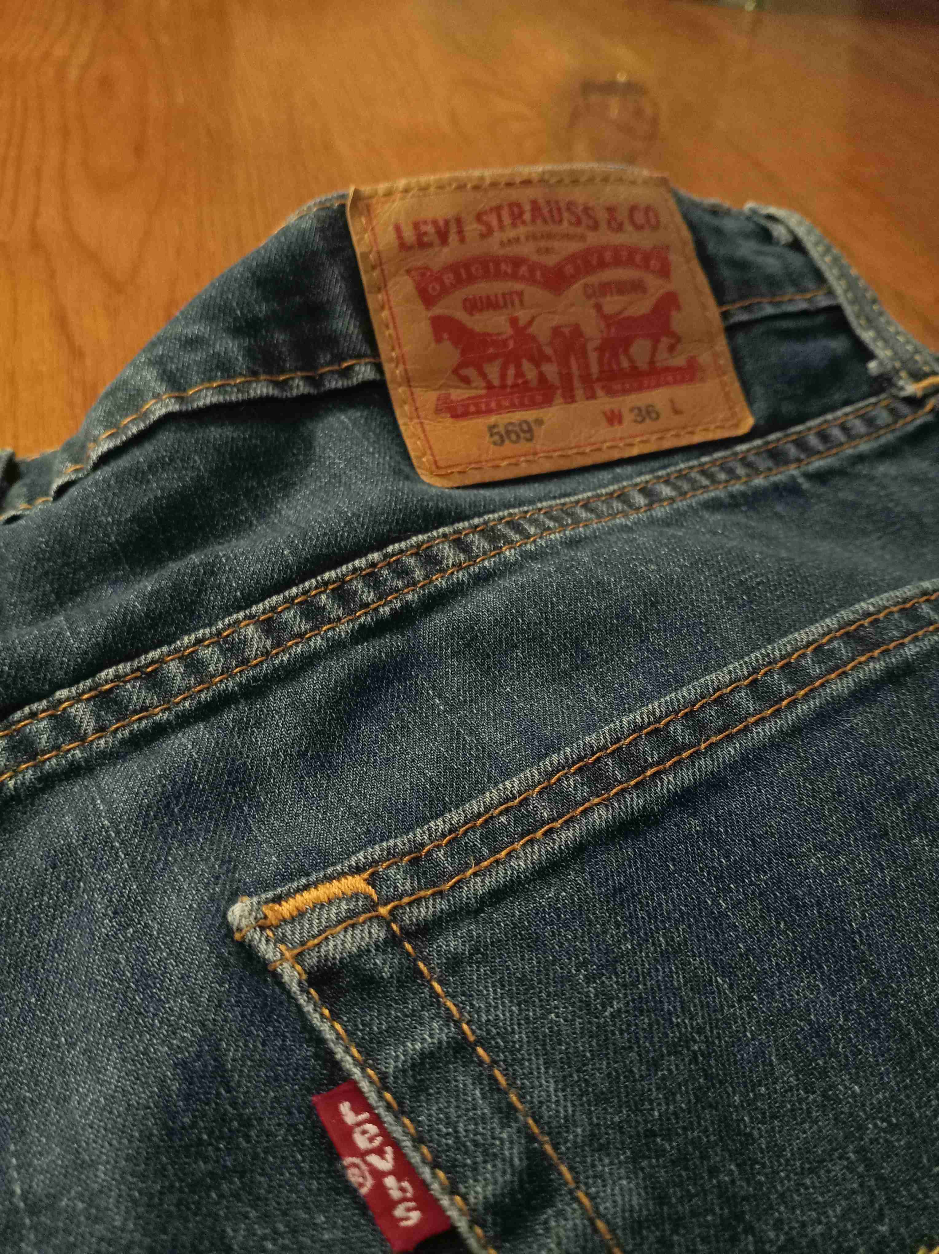 jort azul marino Levis - miniatura 3