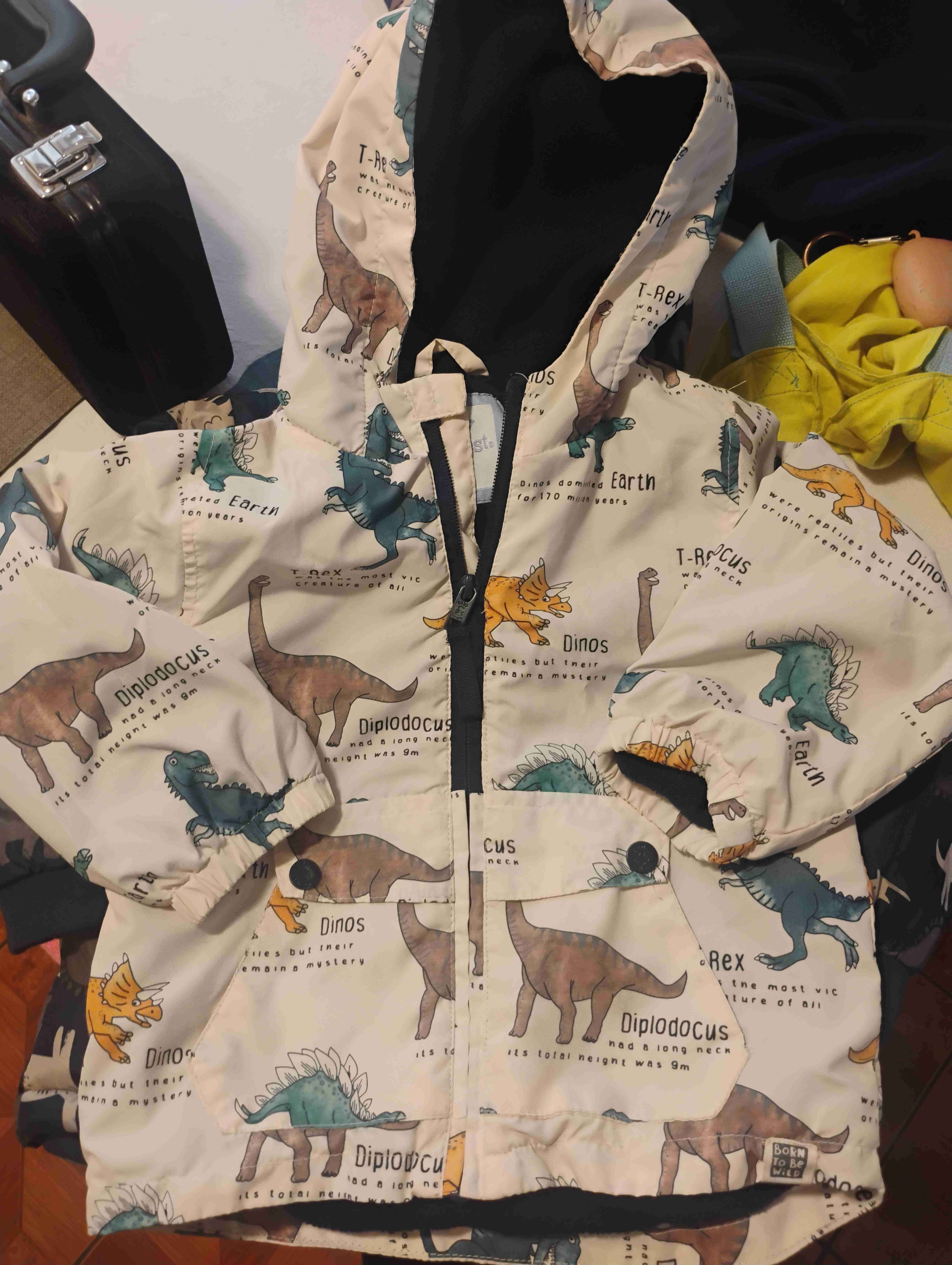 Chaqueta infantil amarilla y azul - miniatura 3