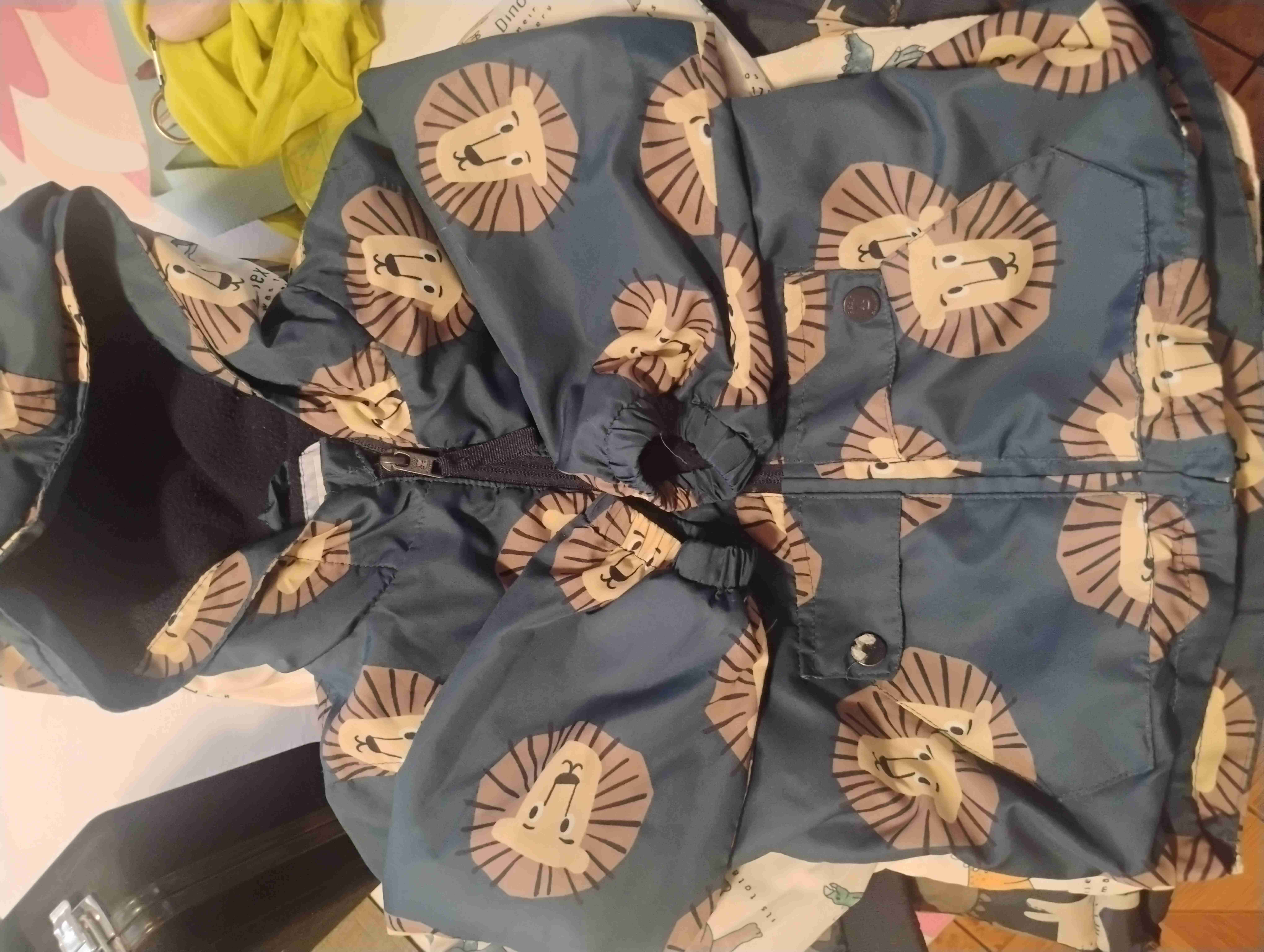 Chaqueta infantil amarilla y azul - miniatura 4