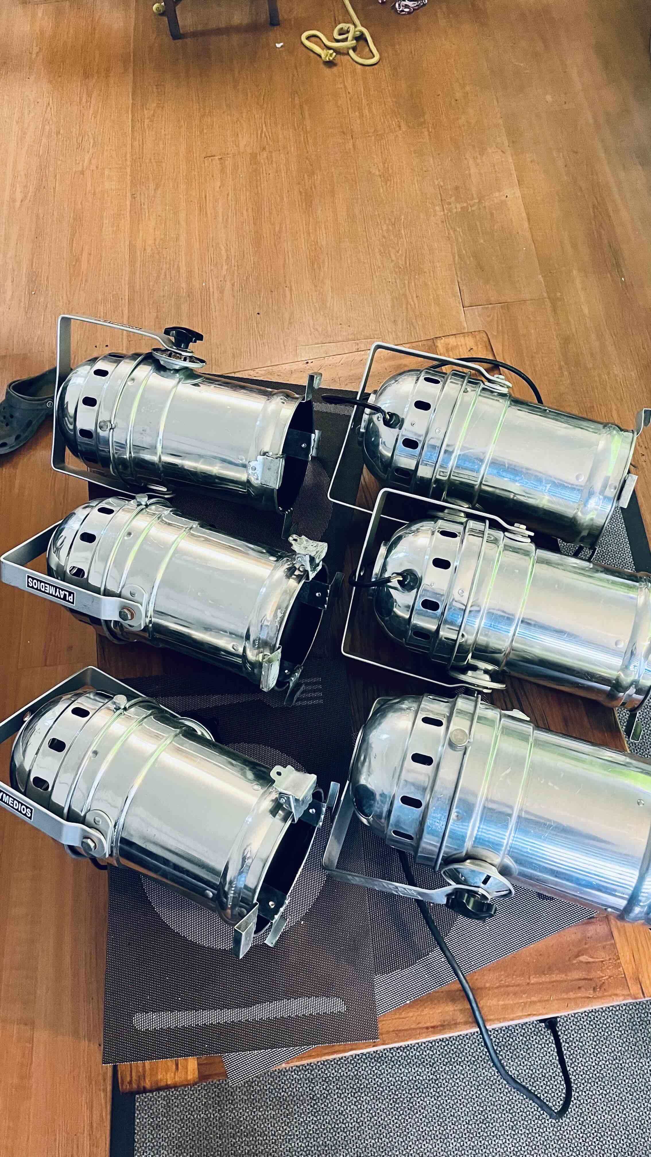 Set de luces escenario plateadas, par 56 - miniatura 4