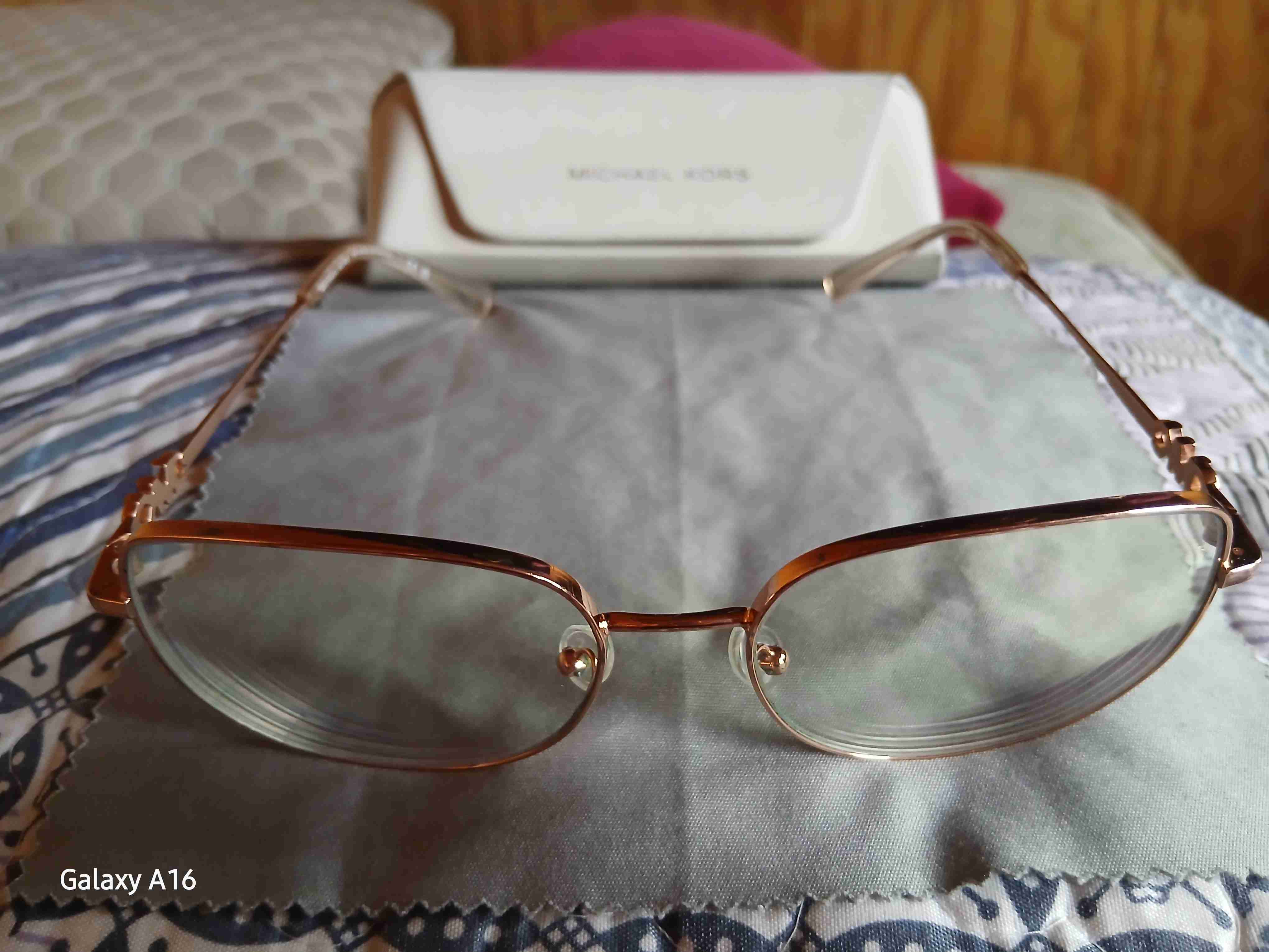 Lentes ópticos MICHAEL KORS dorados elegantes - miniatura 2