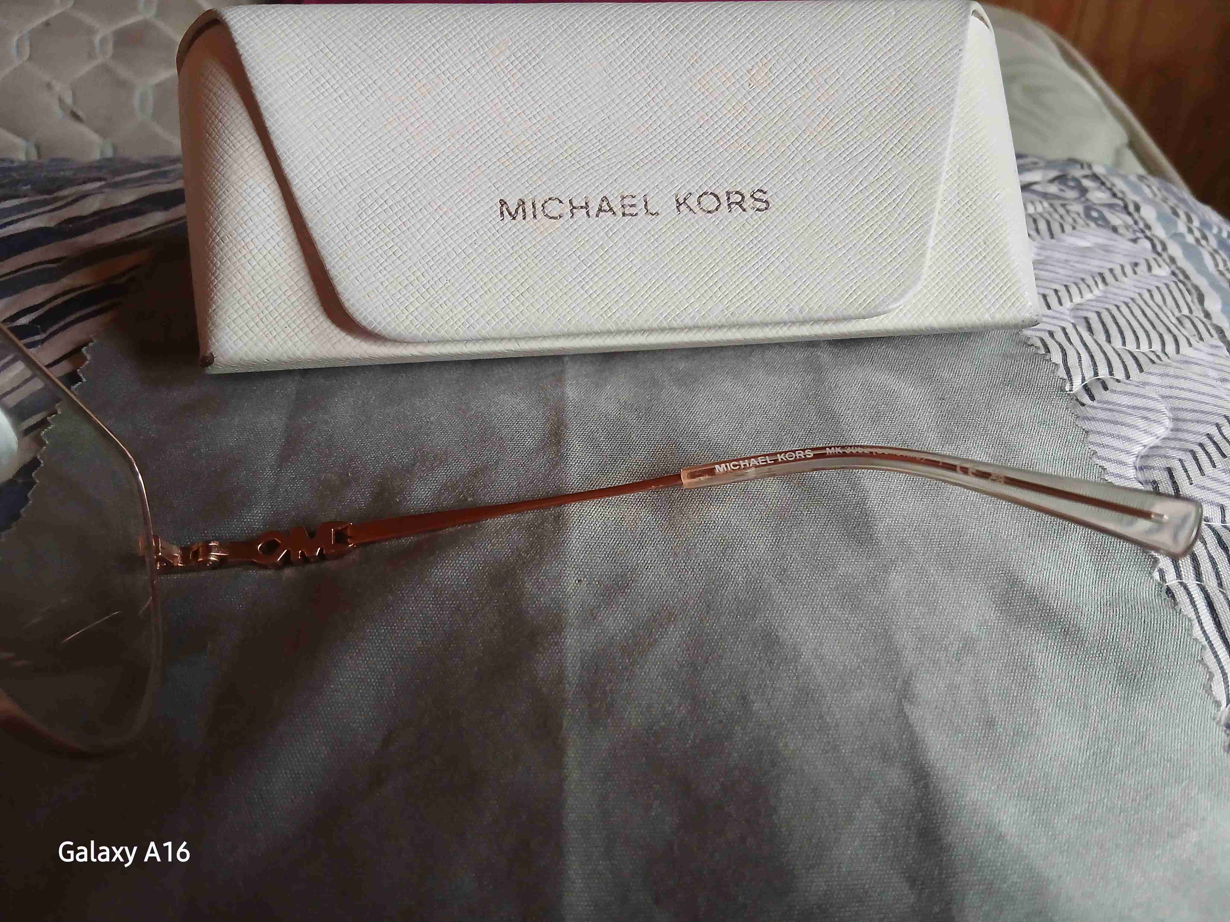 Lentes ópticos MICHAEL KORS dorados elegantes - miniatura 4