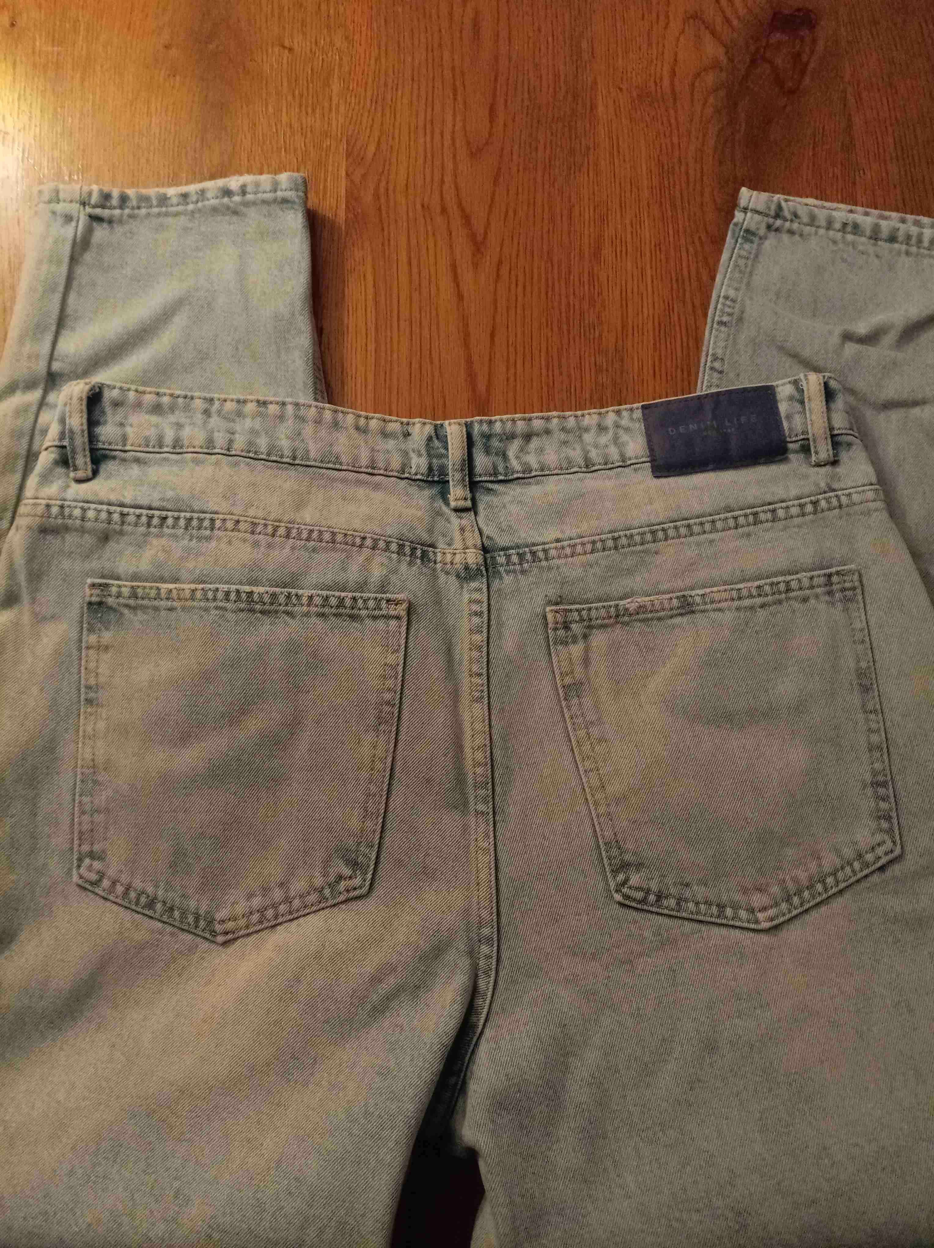 Jeans celestes de mezclilla - miniatura 3