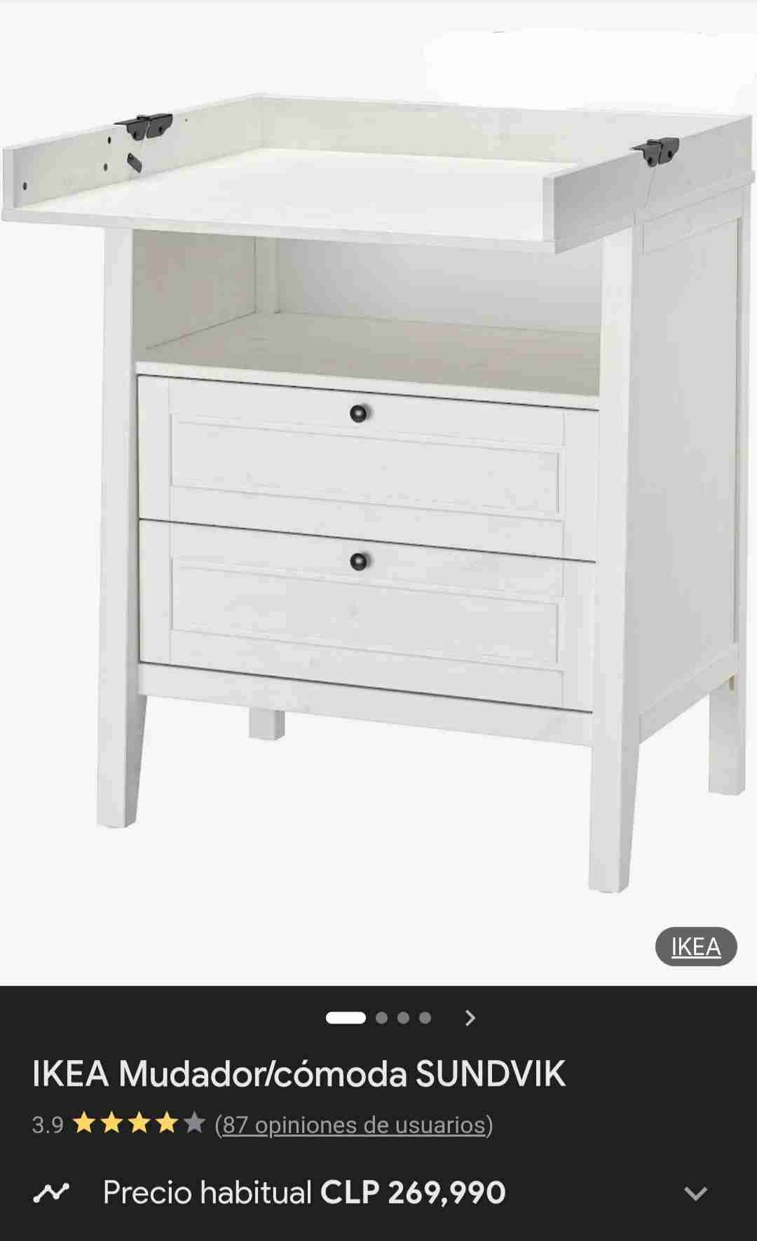 Mueble mudador Ikea SUNDVIK - miniatura 6