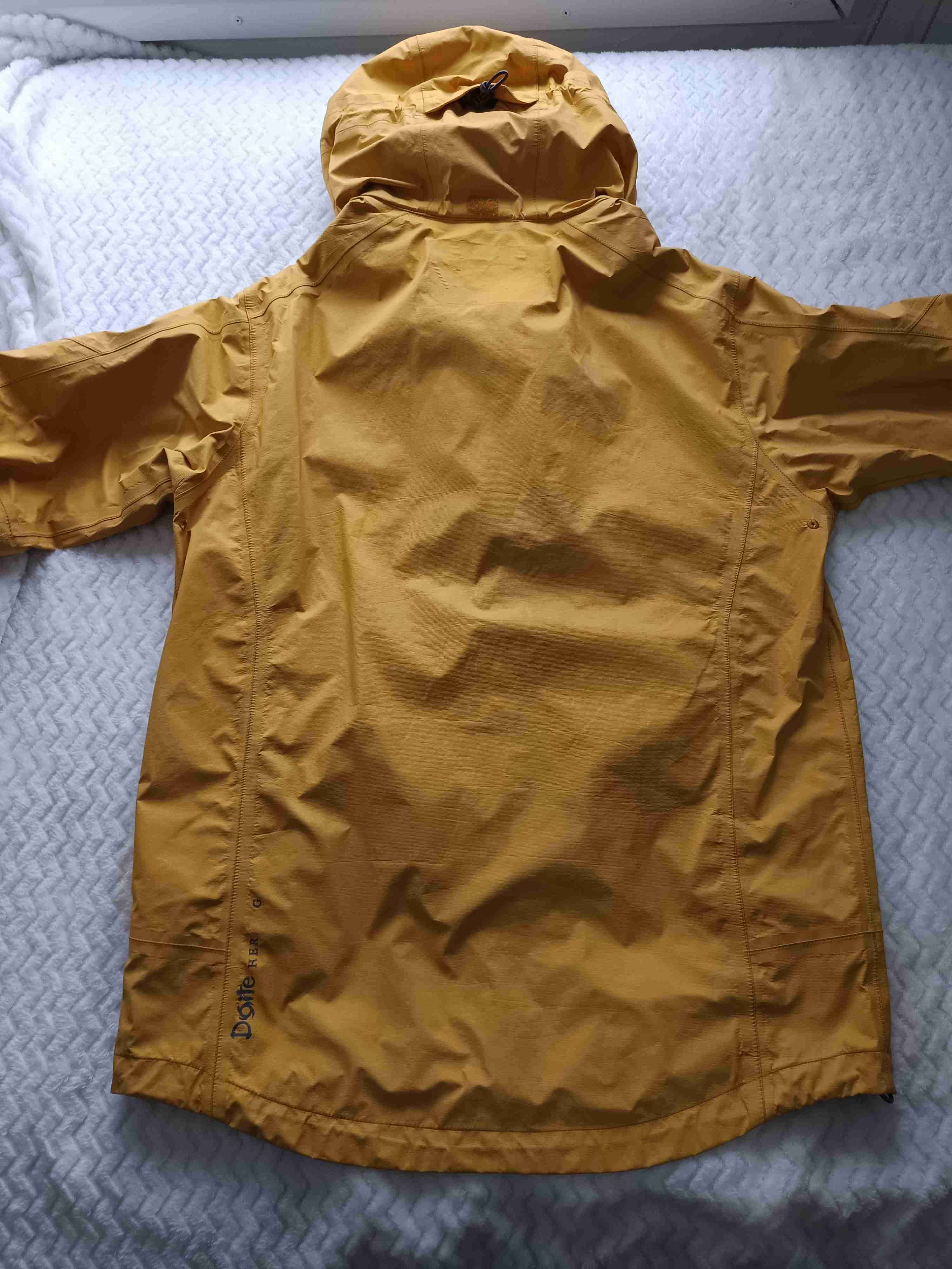 Chaqueta Doite 100% impermeable amarilla con gorro - miniatura 6