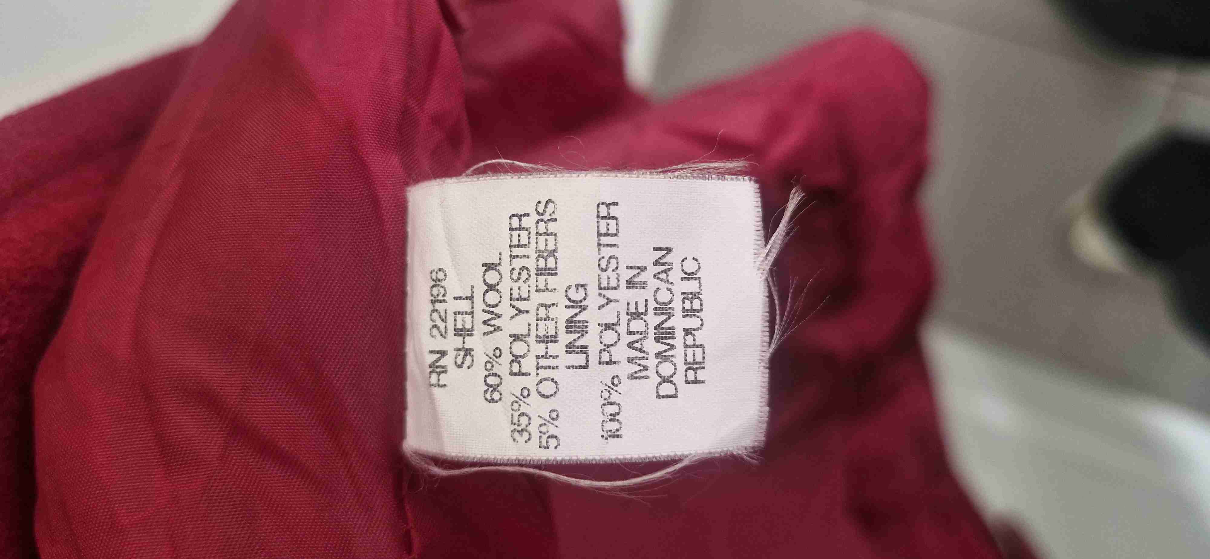 Abrigo con Capucha Jason Kole Talla XL - Rojo Carm - miniatura 3