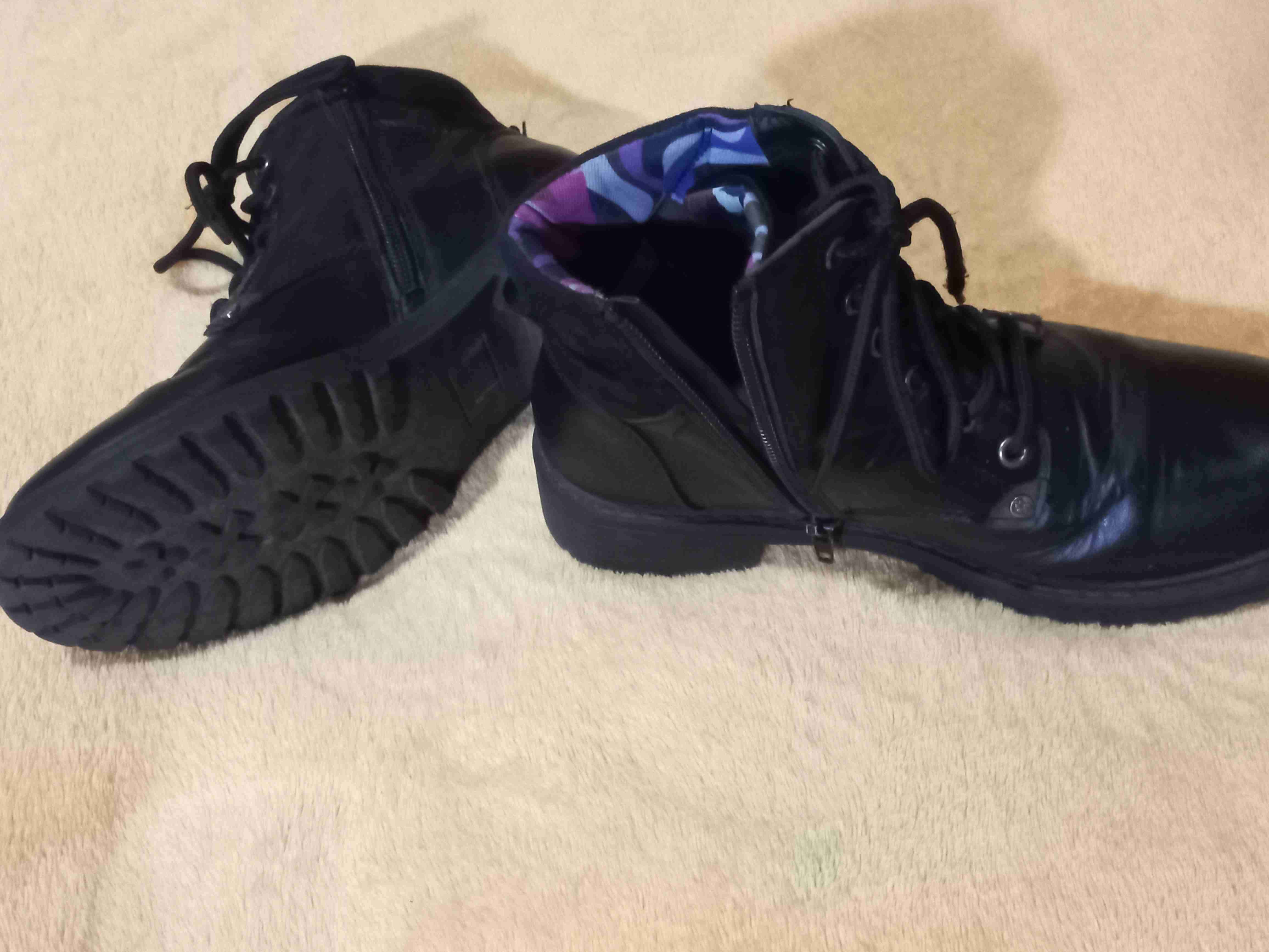 Botines negros con cierre lateral - miniatura 2