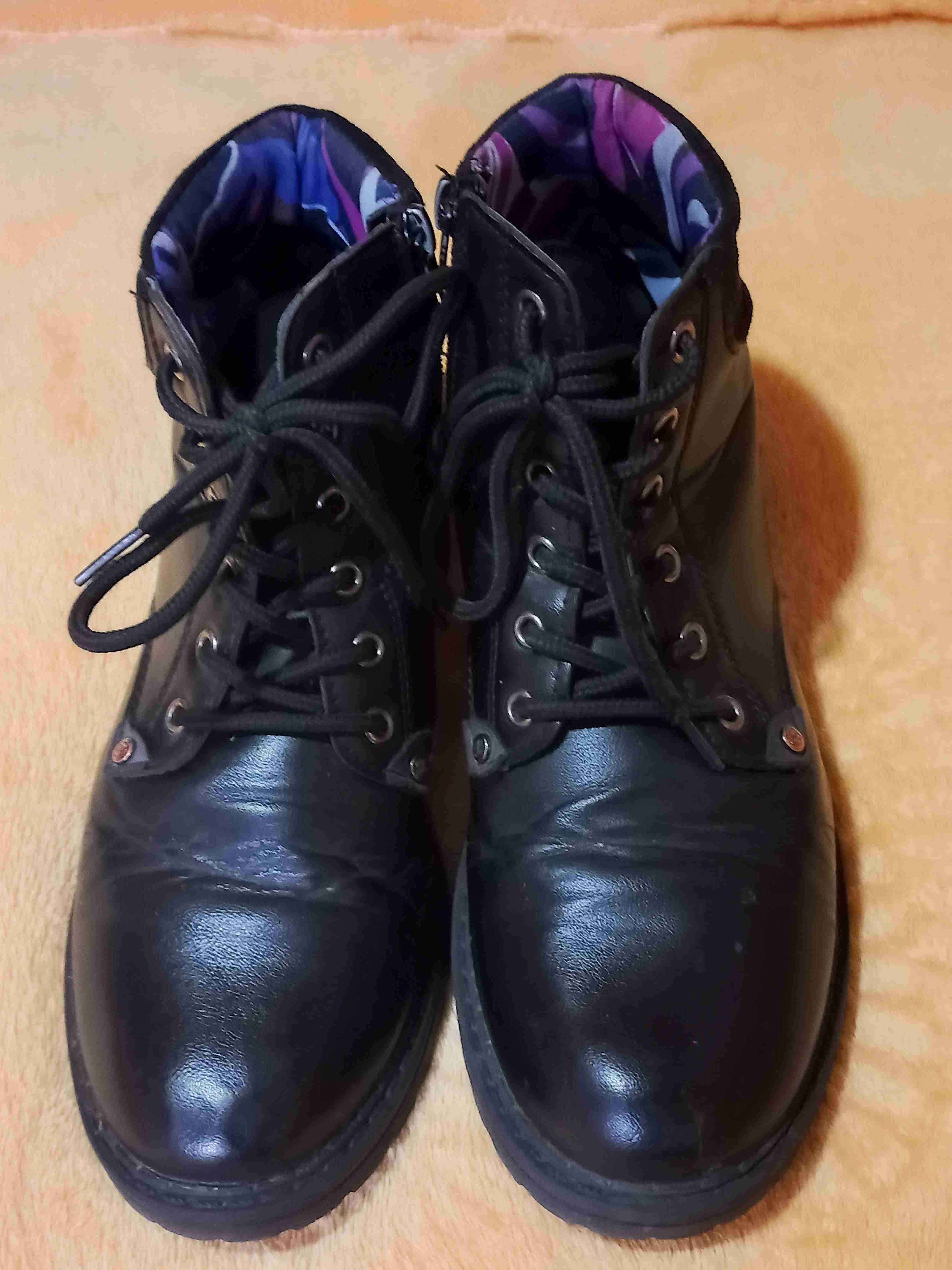 Botines negros con cierre lateral - miniatura 3