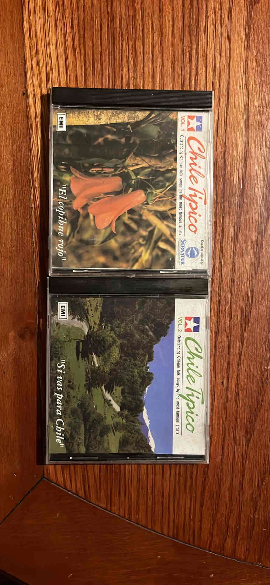 CDs Chile Típico - Vol.1 y Vol.2