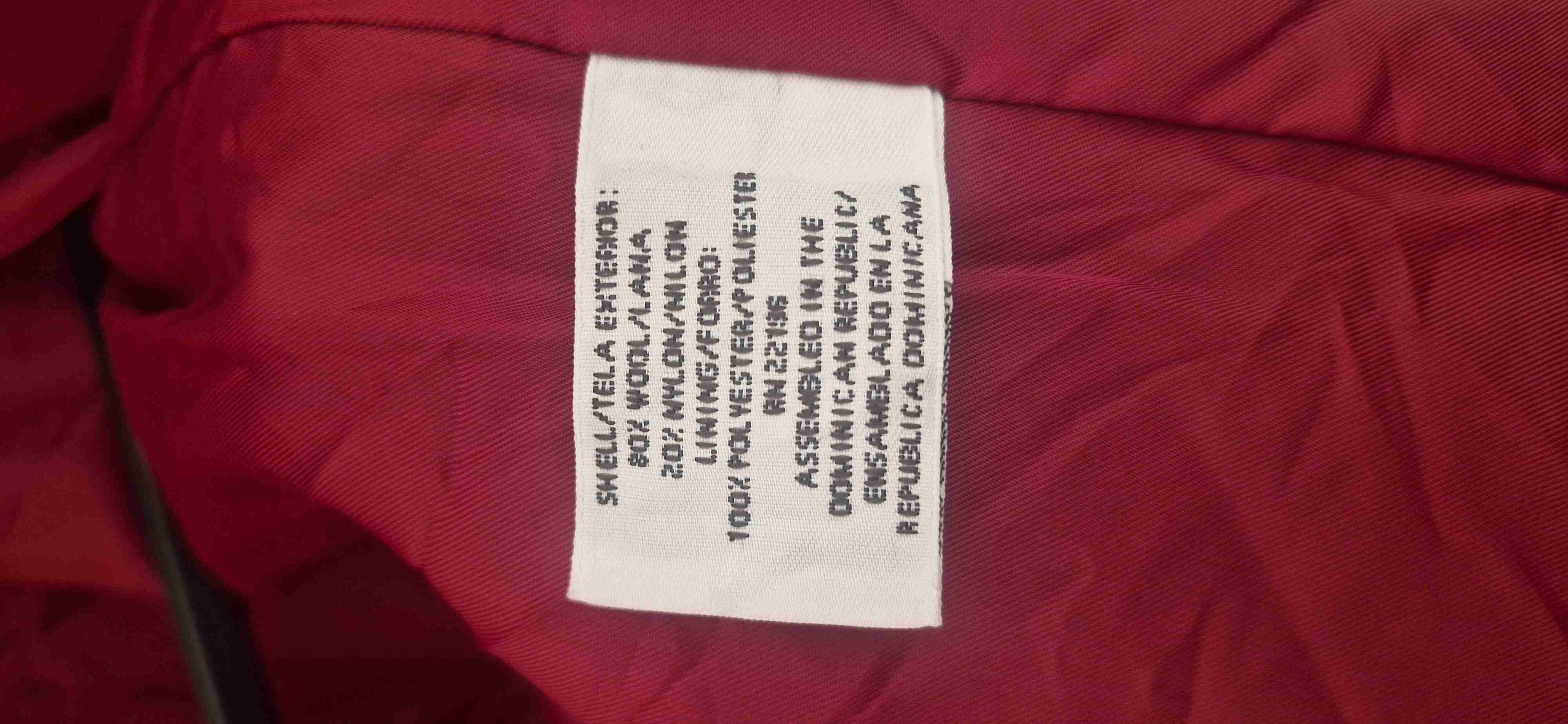 Abrigo Peacoat Rojo St. John's Bay M - miniatura 2