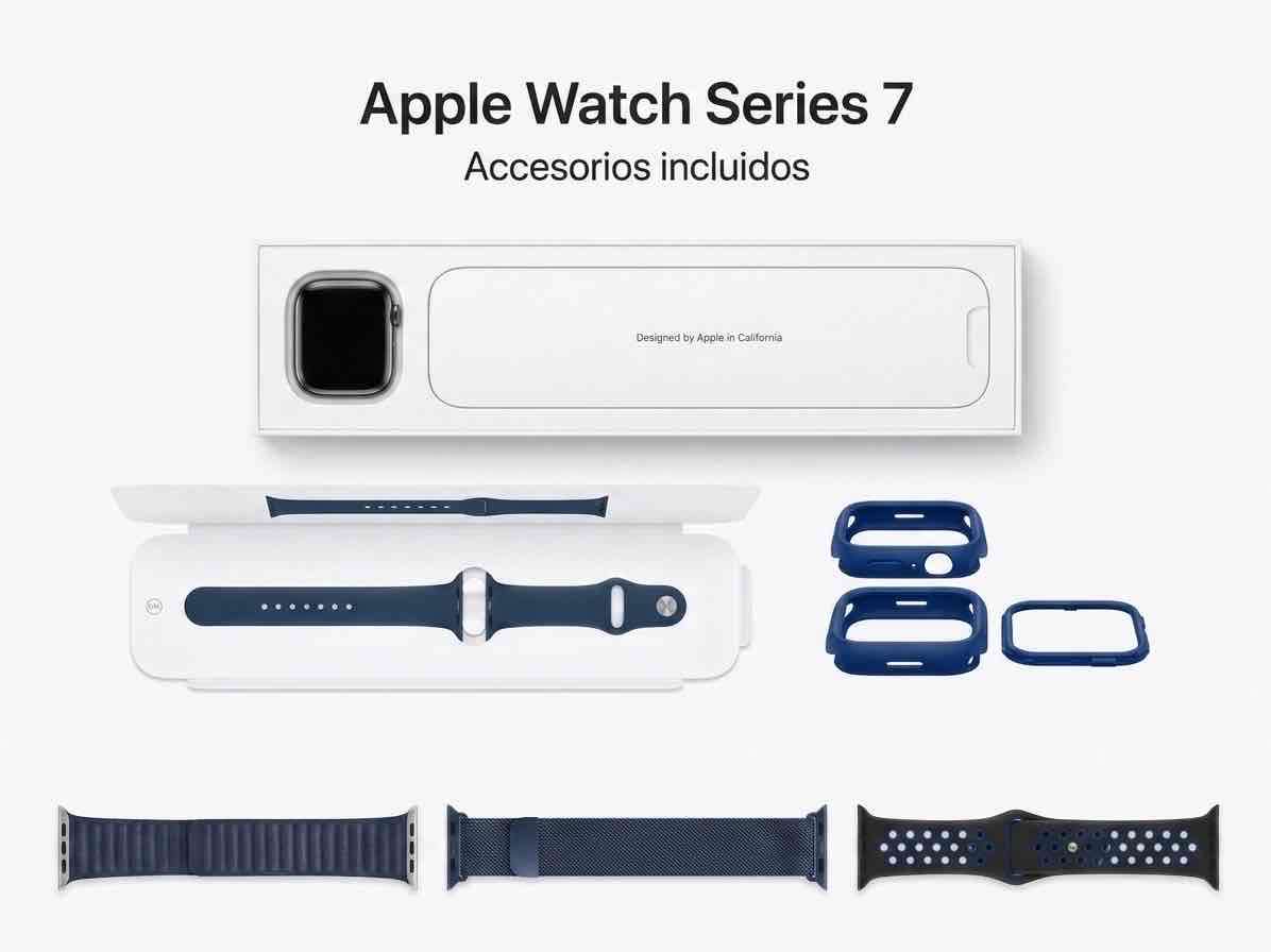 Apple Watch Series 7 ACERO 41 mm (GPS + Cellular) - miniatura 1