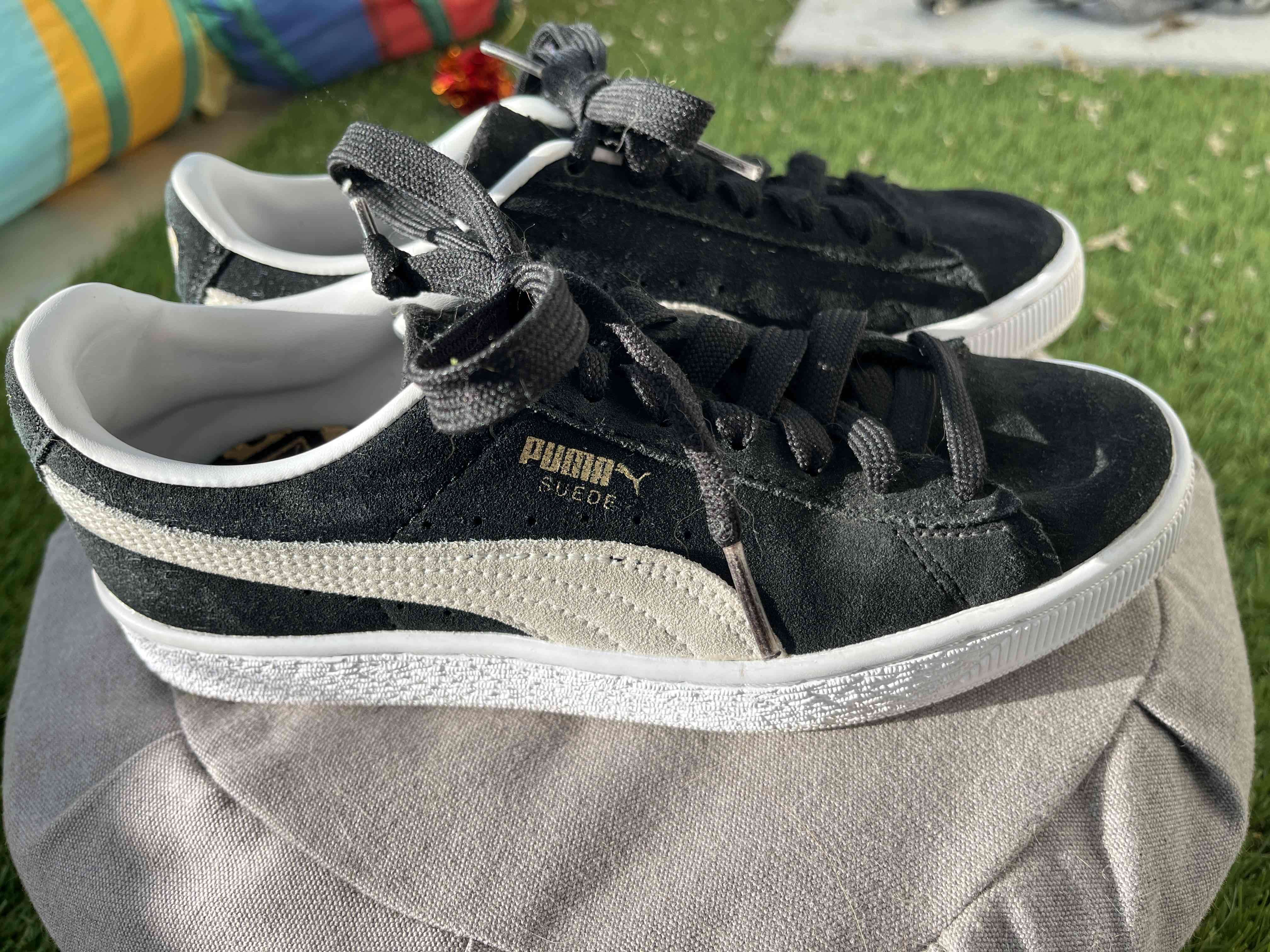 Zapatillas Puma Suede negras - miniatura 2