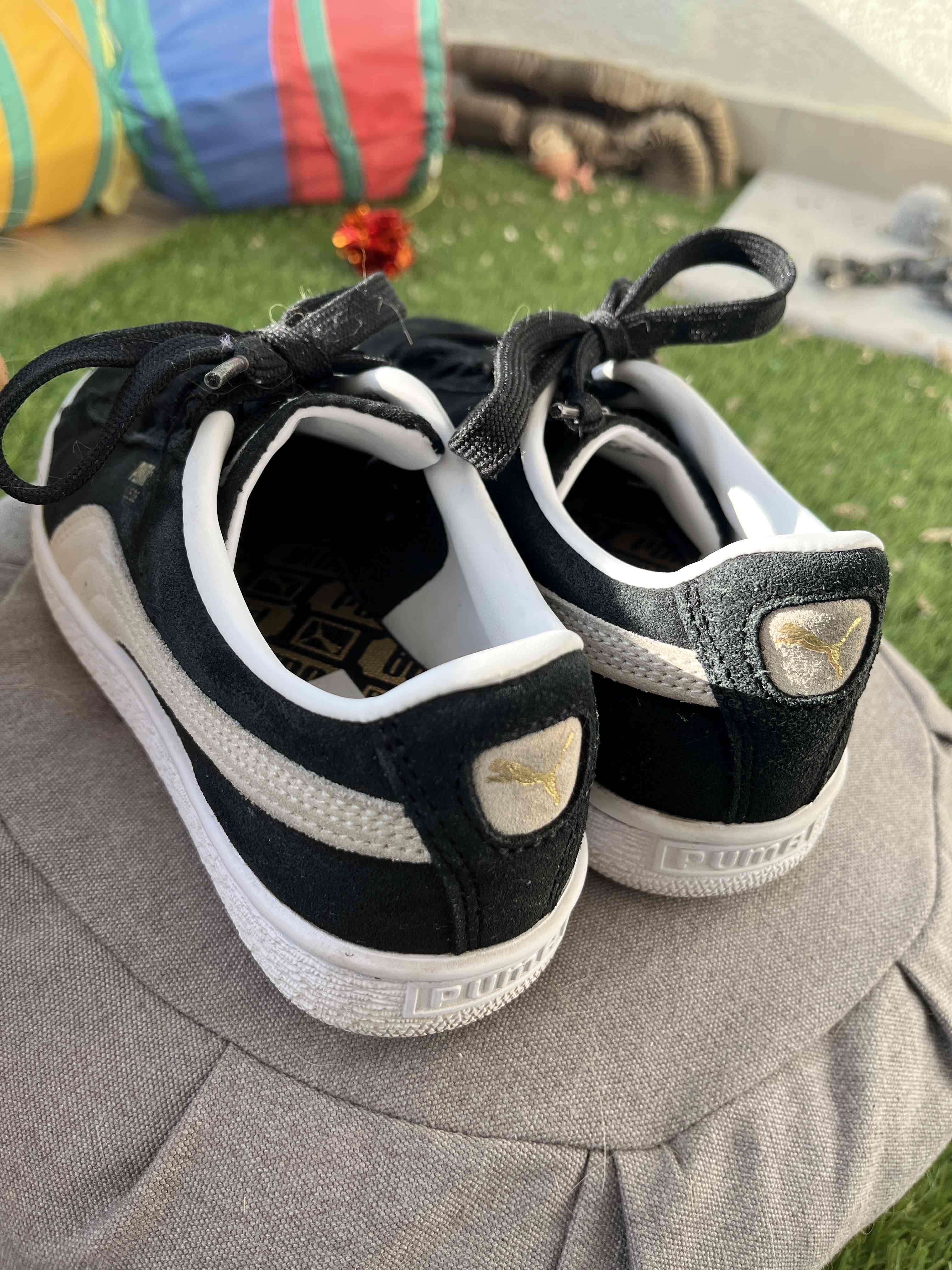 Zapatillas Puma Suede negras - miniatura 3