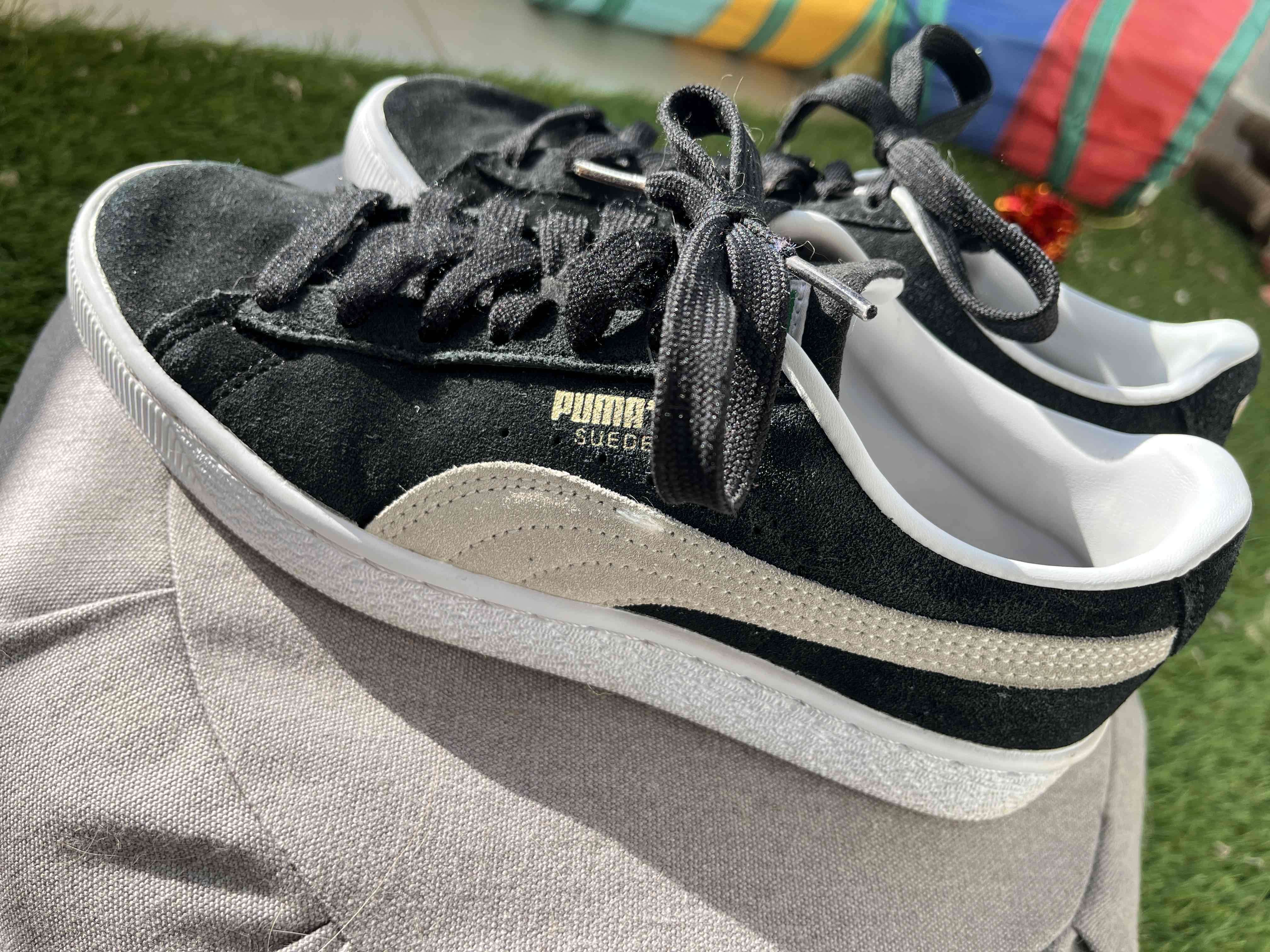 Zapatillas Puma Suede negras - miniatura 4