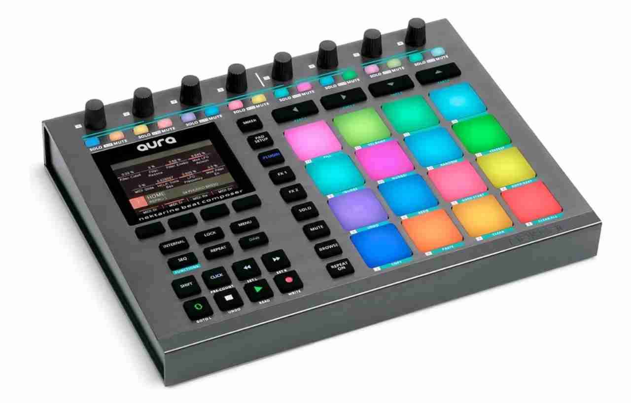 Controlador MIDI Nektar gris - miniatura 2