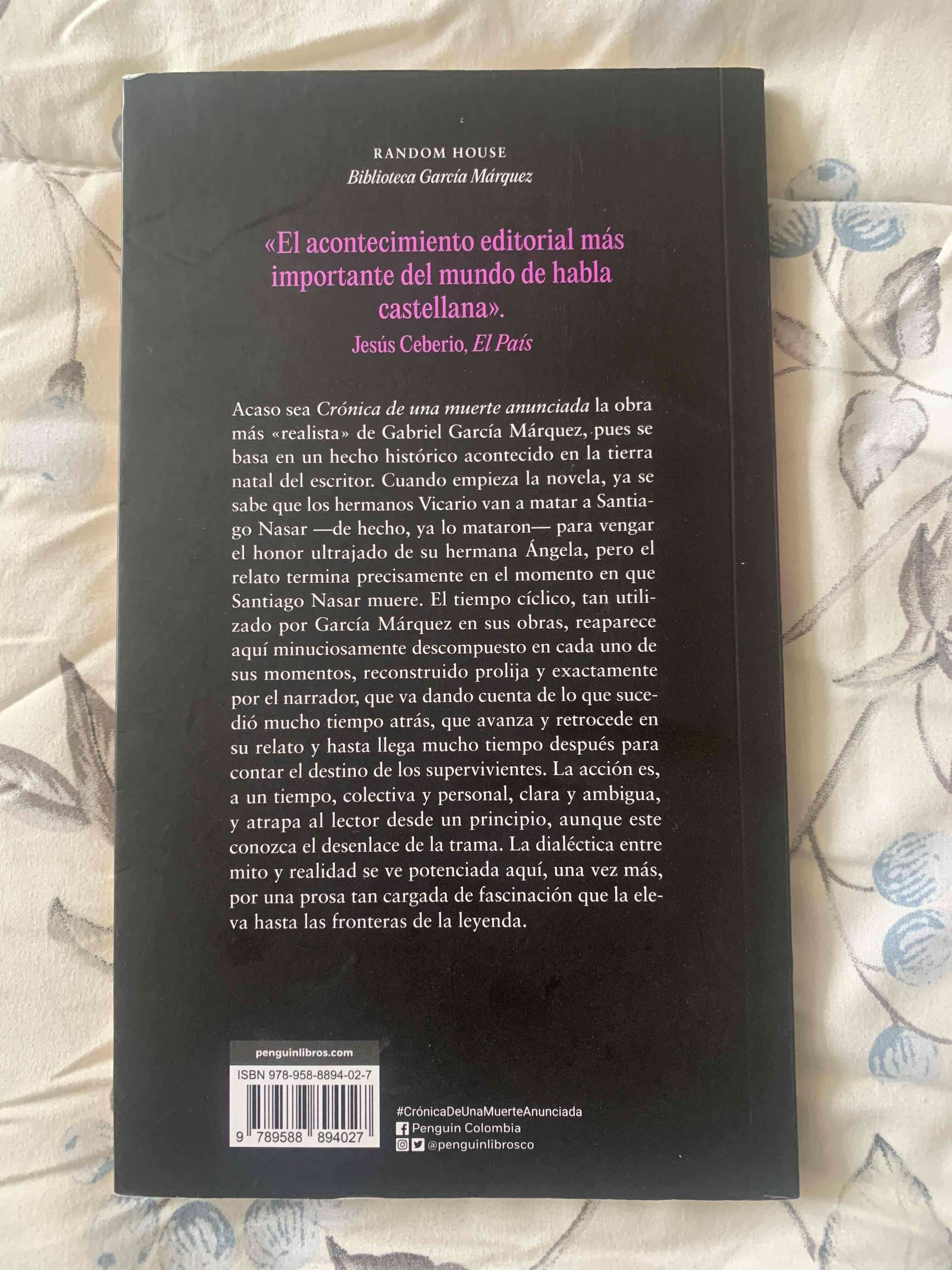 Libro Crónica de una muerte anunciada - miniatura 2