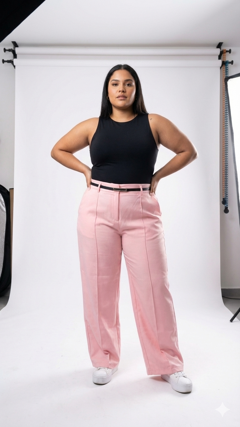 Pantalon  diferentes  tonos ,elegantes mujer - miniatura 2