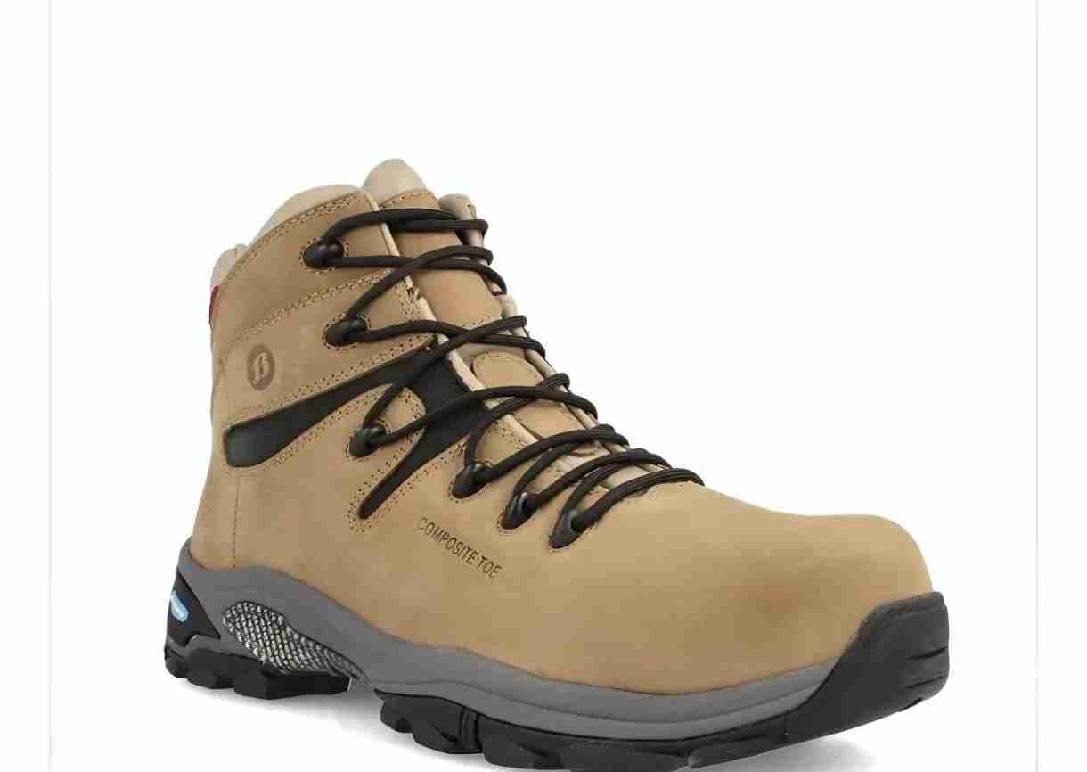 Botas de seguridad beige - miniatura 1
