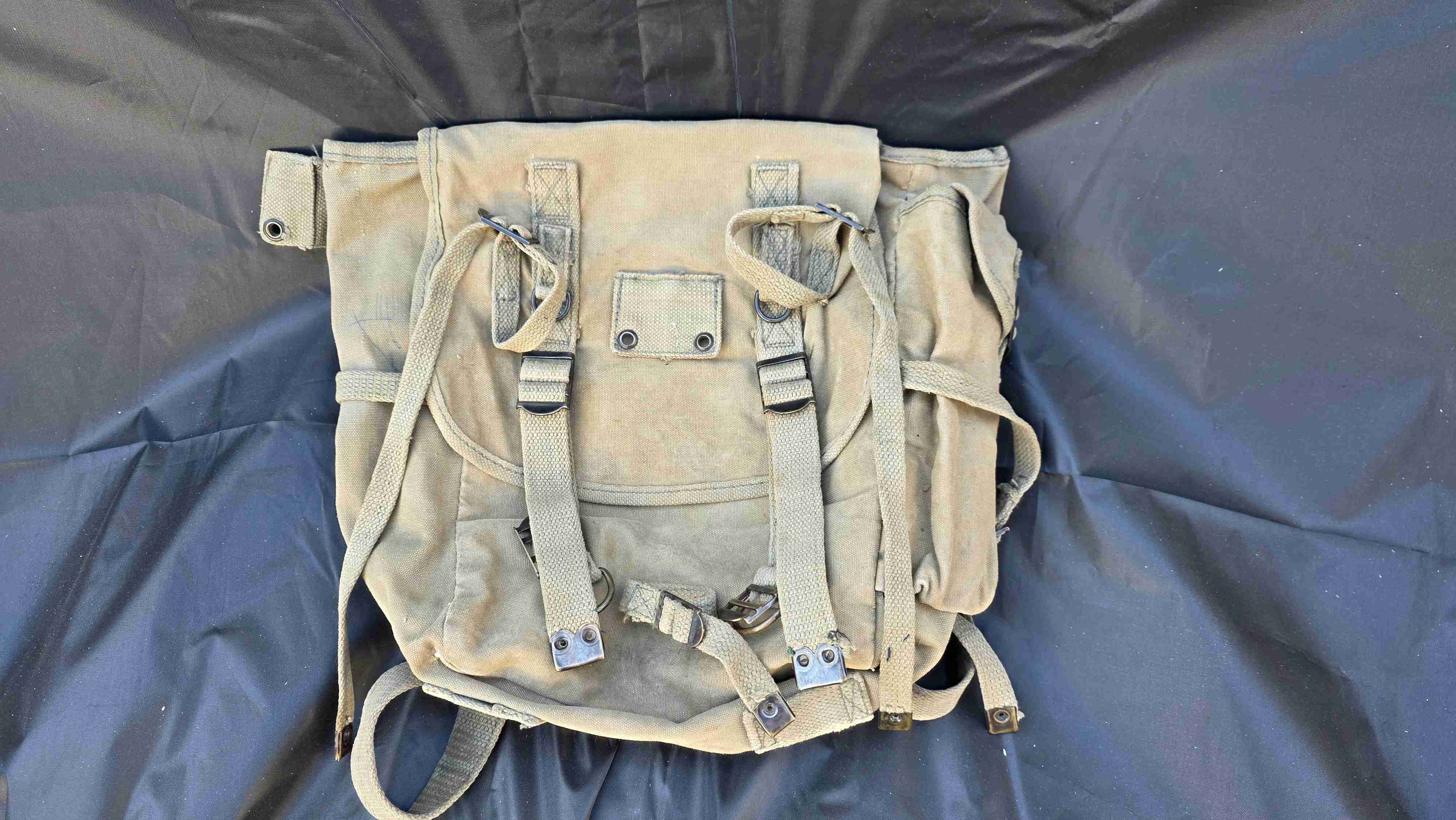 Mochila táctica pulpo vintage morral años 70 - miniatura 1