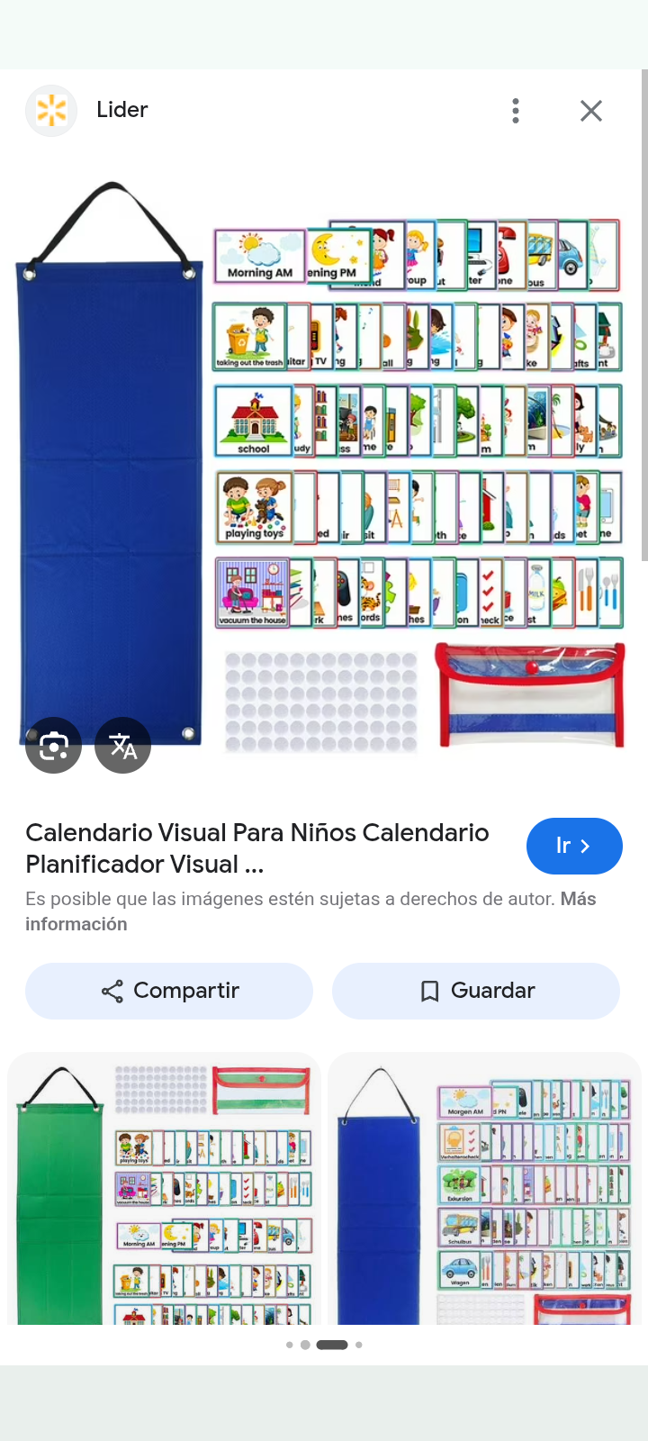 Tablero de rutinas infantil - miniatura 3