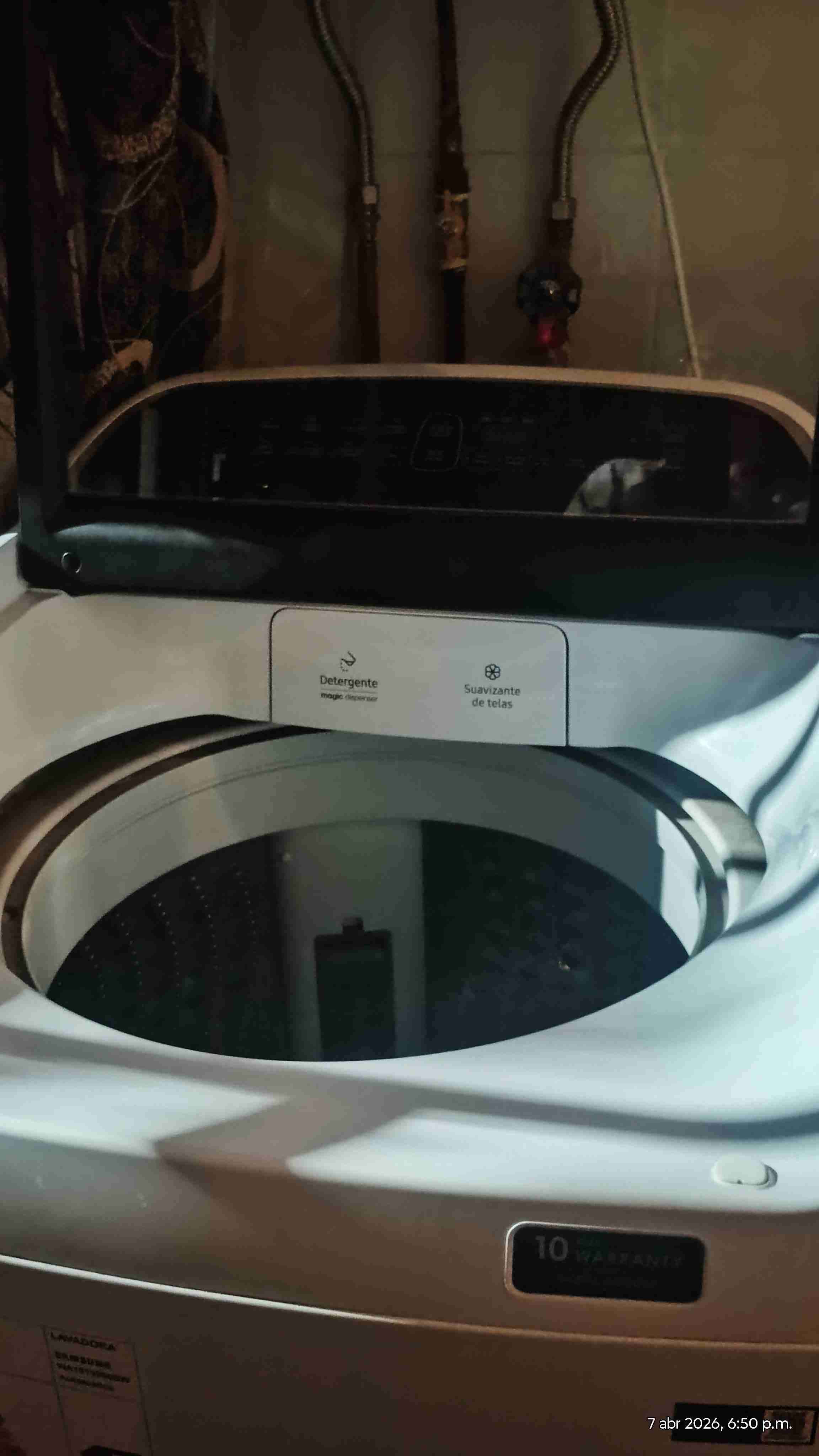 Lavadora Samsung con carga superior - miniatura 2