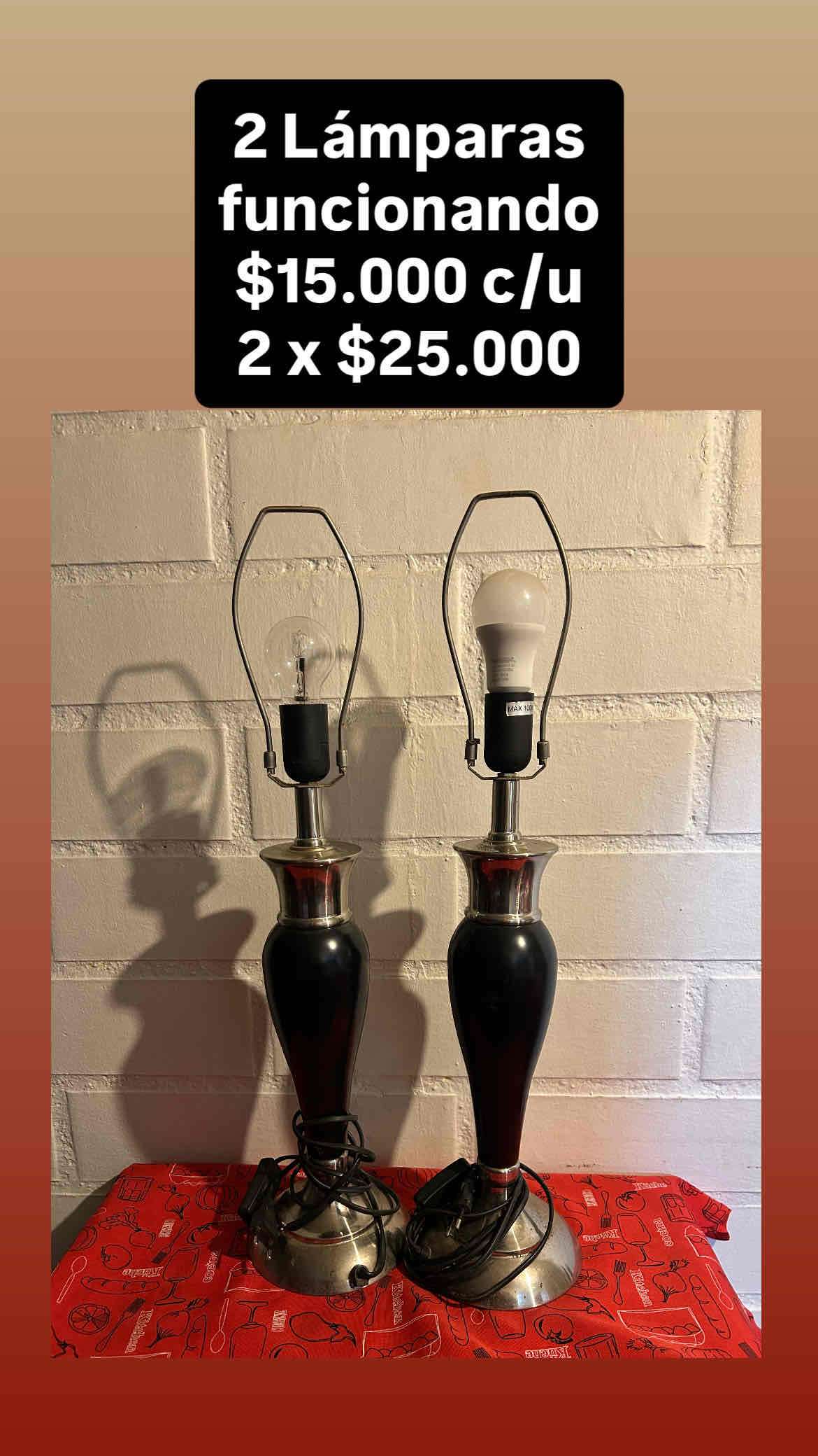 Lámparas de mesa metálicas - miniatura 1