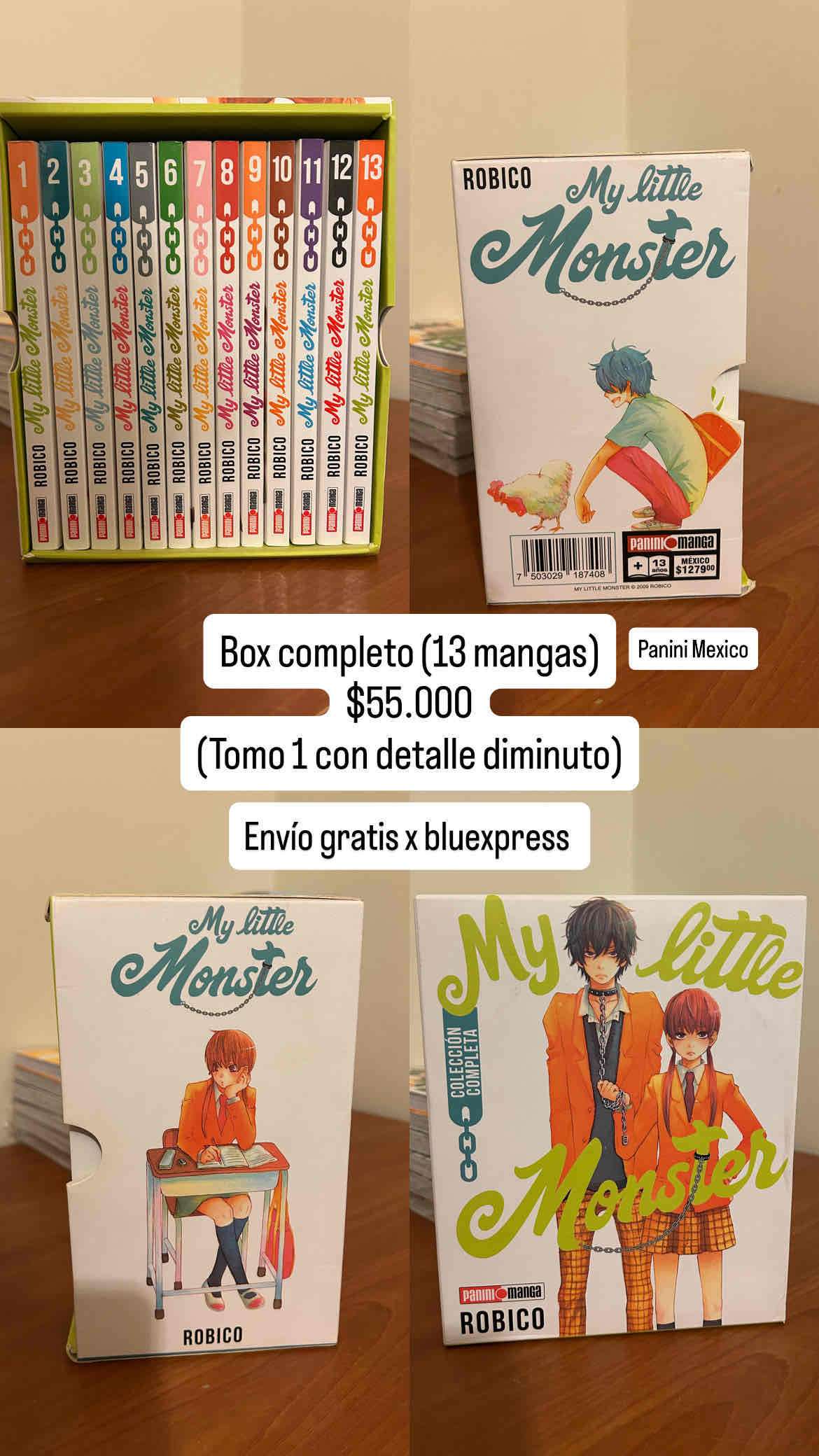 Colección completa My Little Monster Panini Mexico
