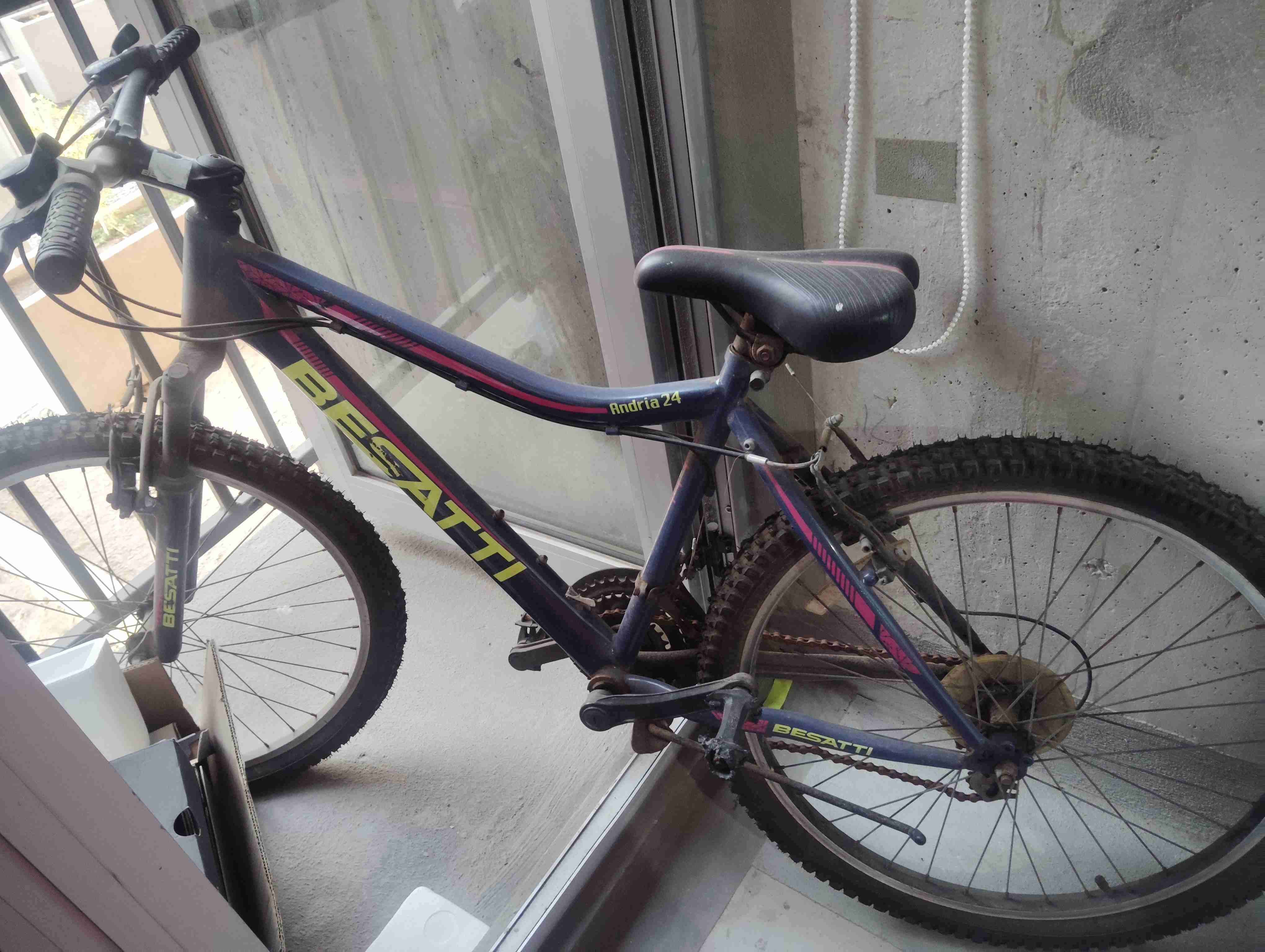 Bicicleta montaña Besatti rodada 24 - miniatura 2