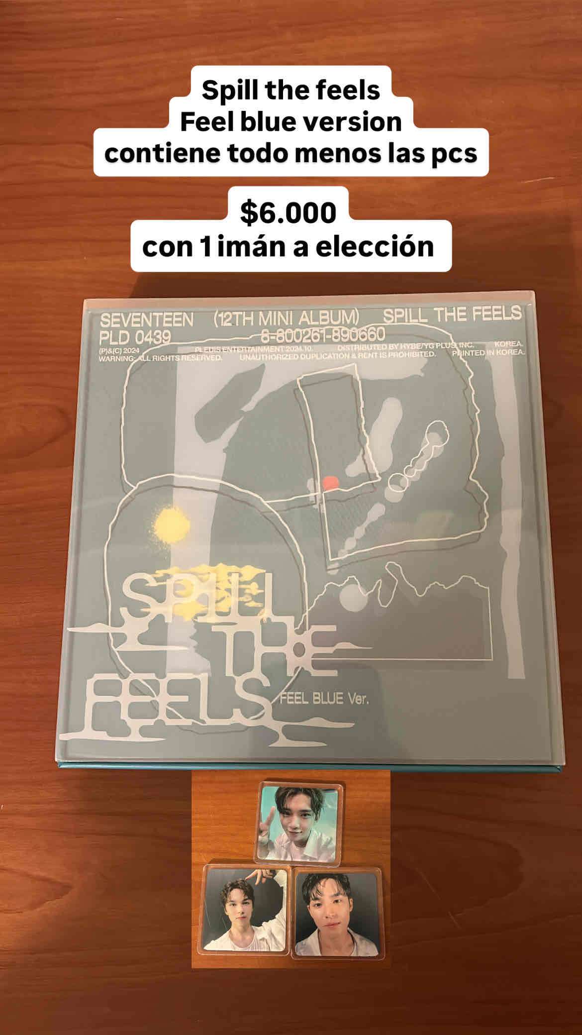 Álbum Seventeen Feel Blue Ver.