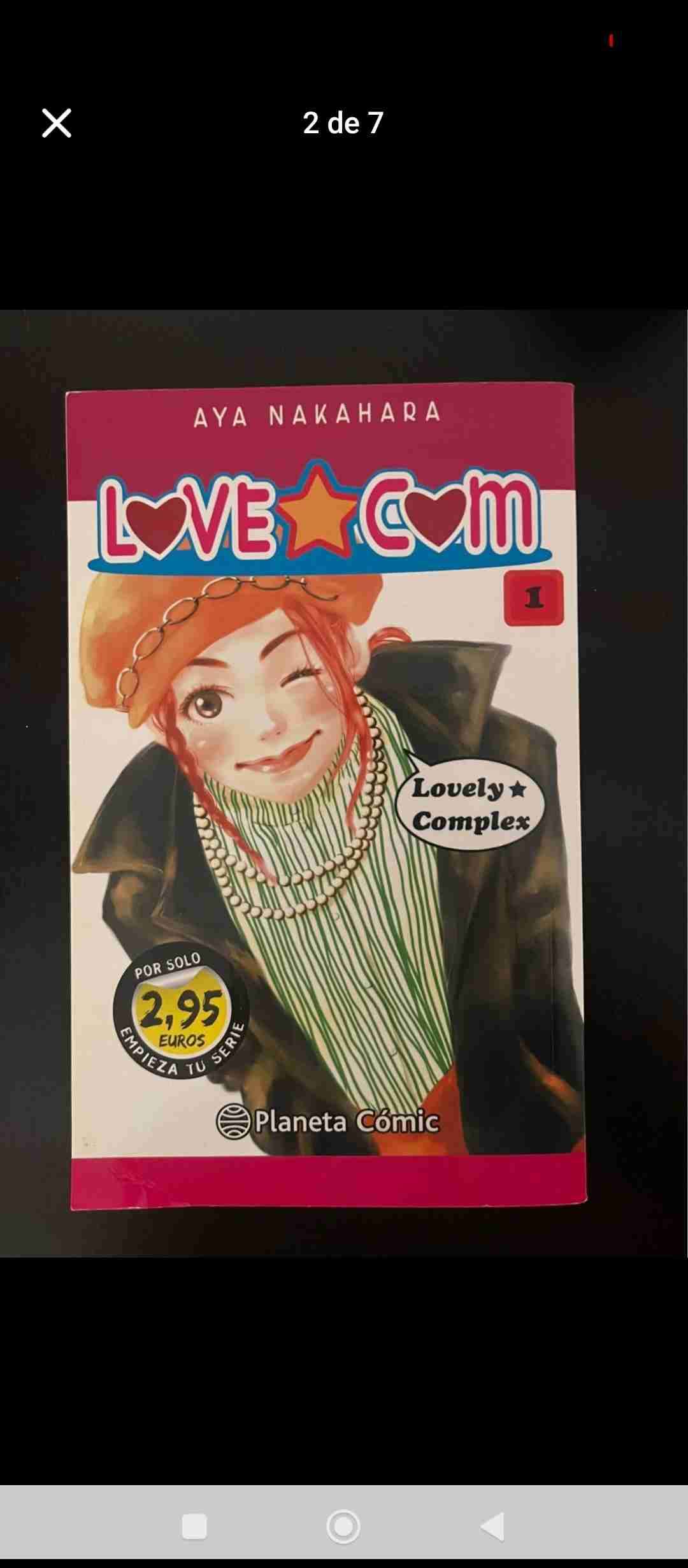 Manga Love Com Volumen 1