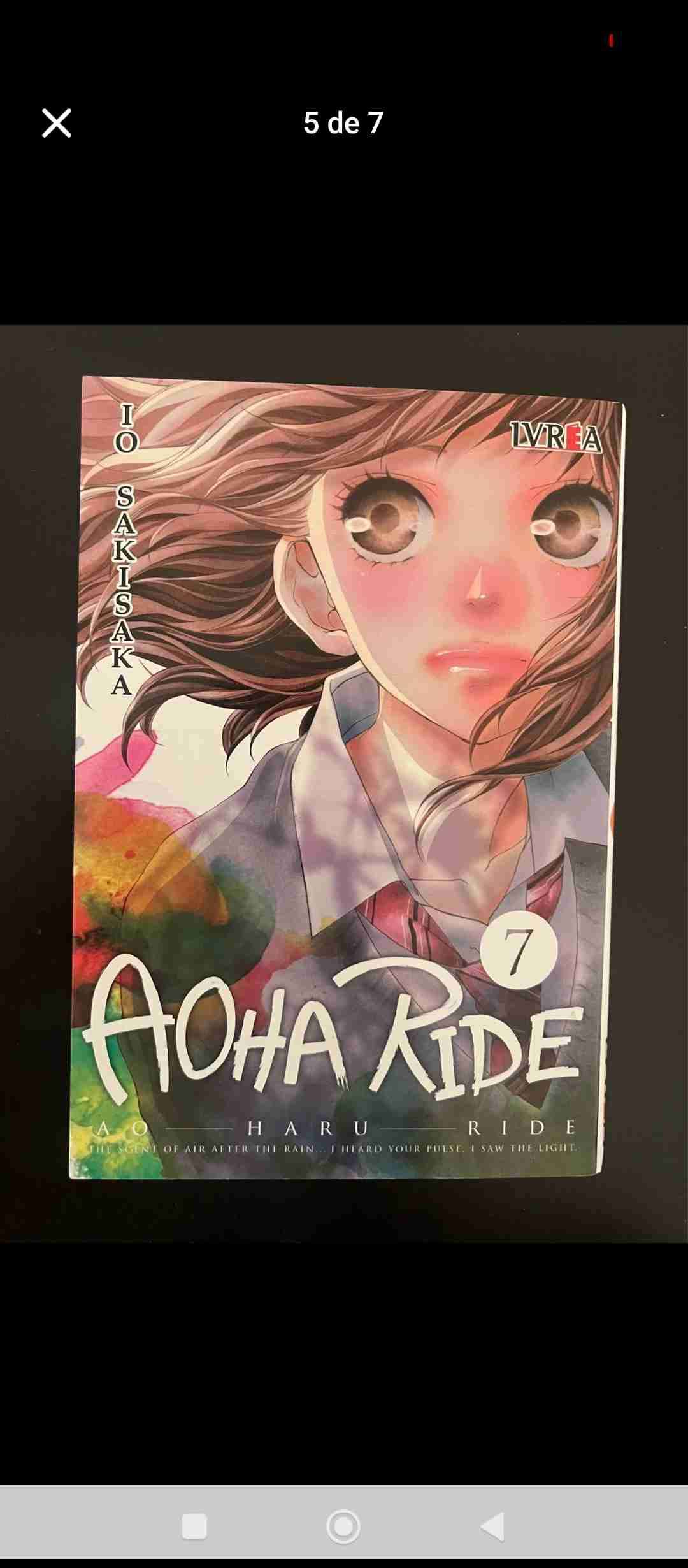 Manga Aoha Ride Volumen 7